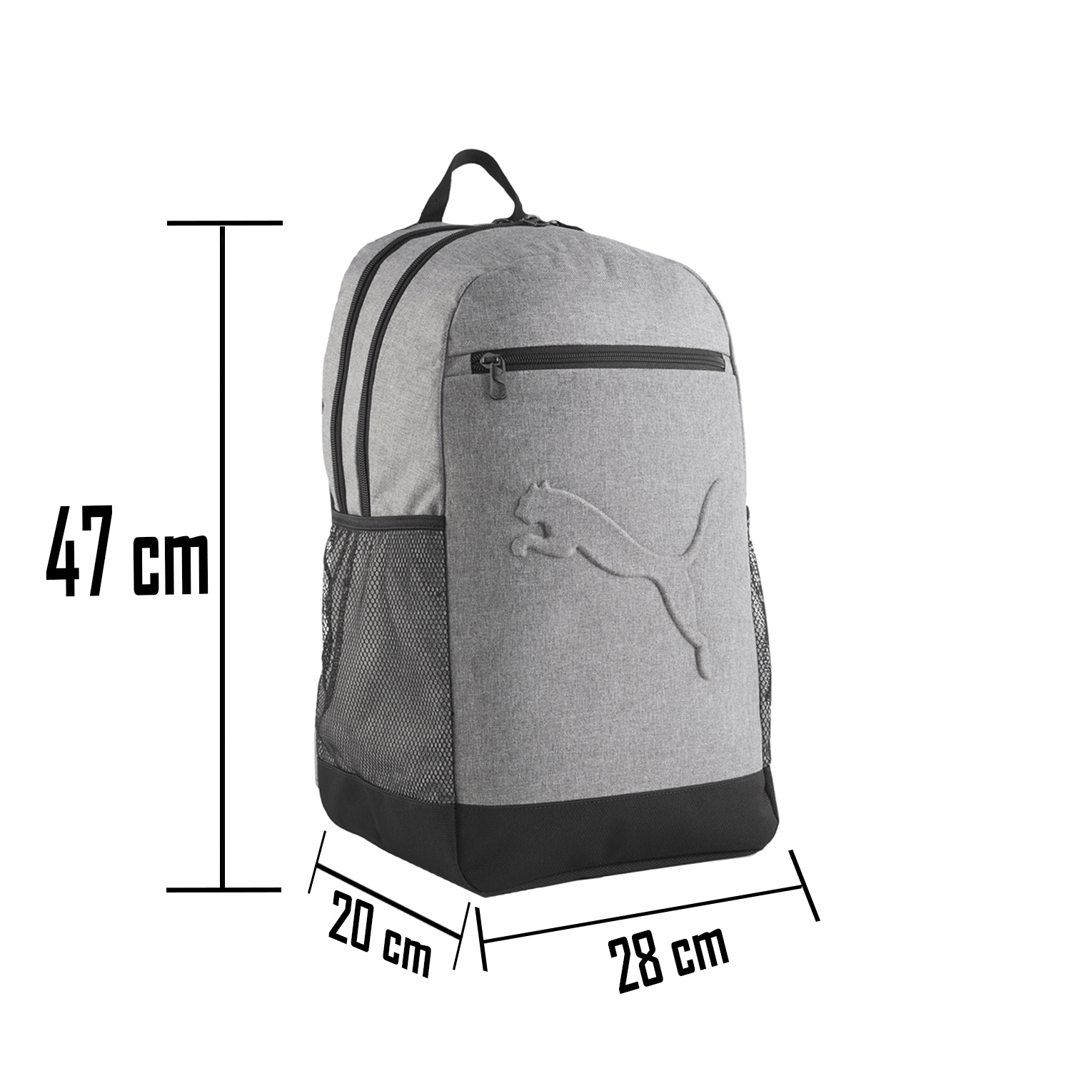 Mochila Puma Buzz Escolar Gris Unisex — imagen 2
