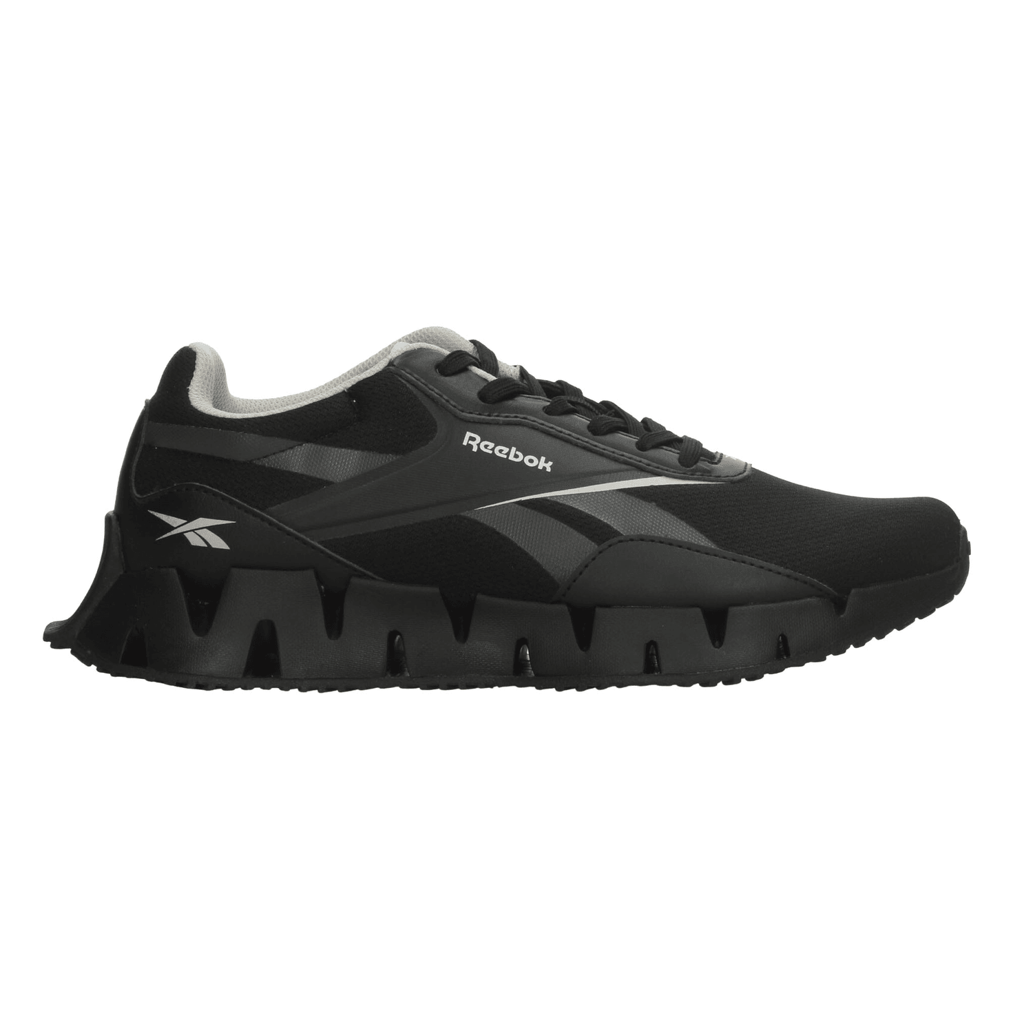 Tenis Reebok Zig Dynamica Hombre Deportivo Running Negro Caballero — imagen 1