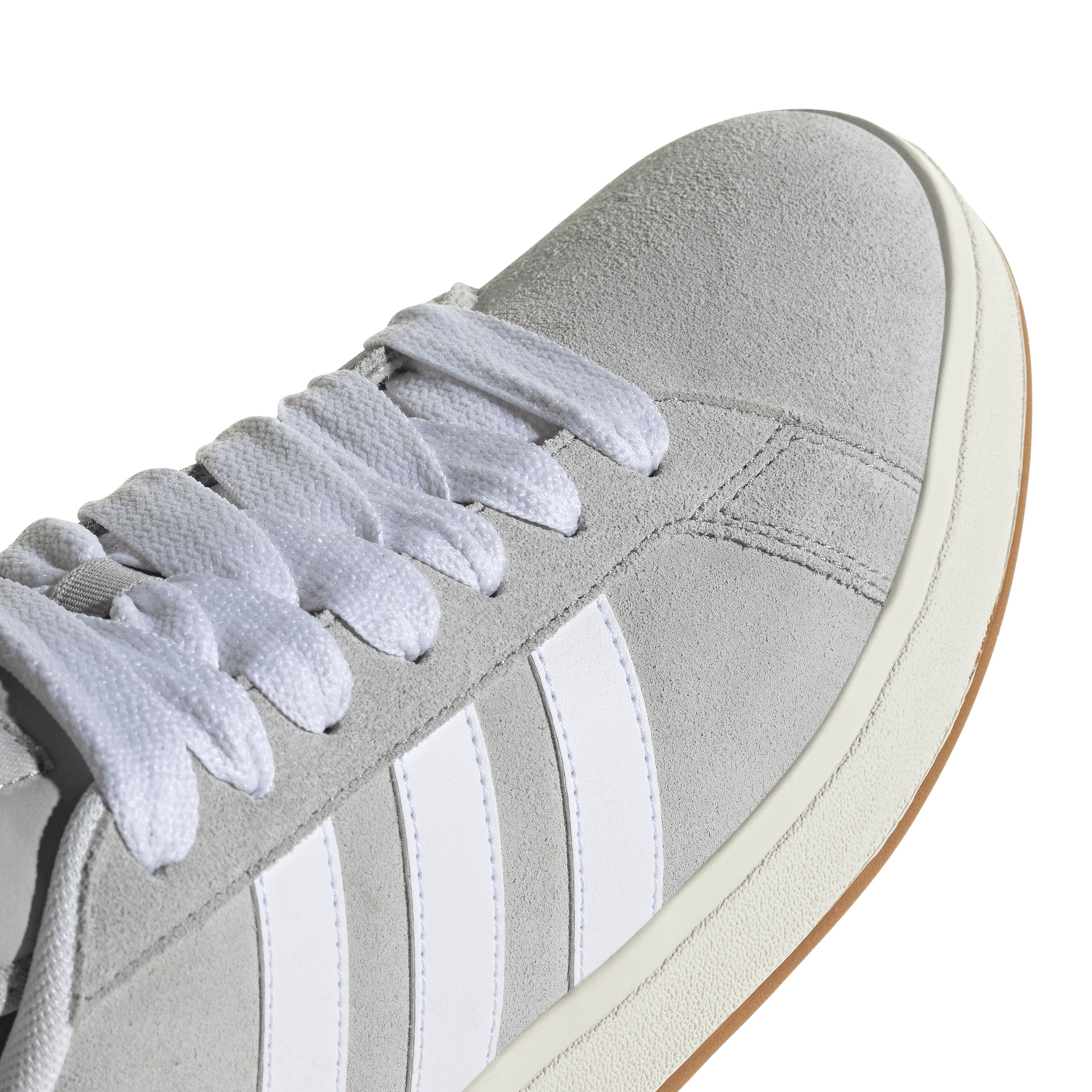 Tenis Adidas Grand Court Hombre Casual Gris Caballero — imagen 5