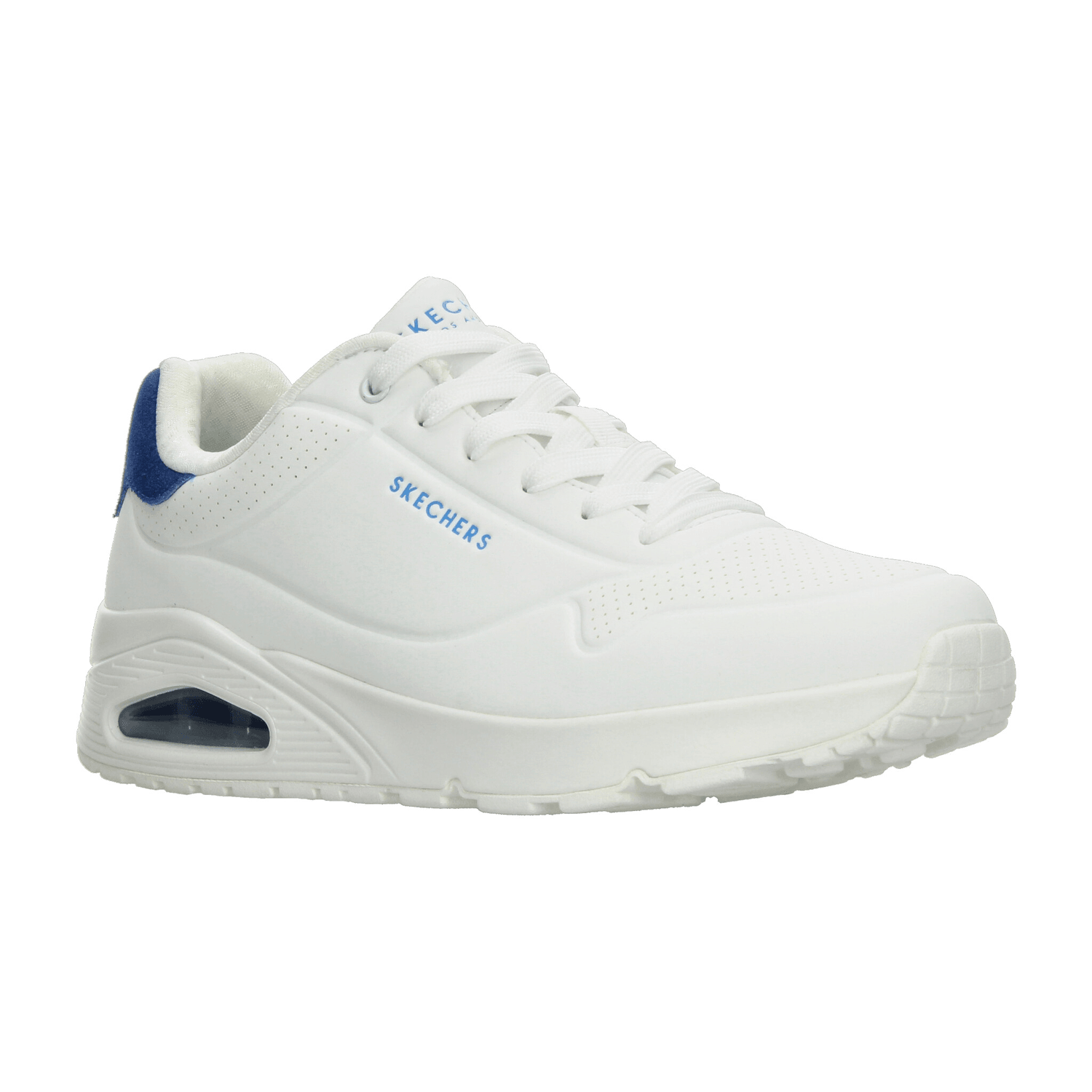 Tenis Skechers Hombre Blanco Deportivo Para Caballero — imagen 3