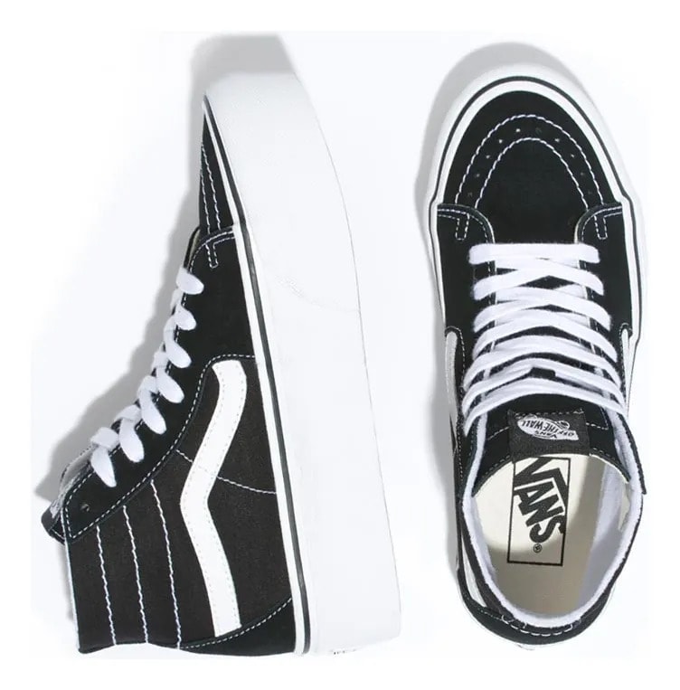Tenis Vans Latino Dama Skate Hi Tapered Stackform 1088654 — imagen 8