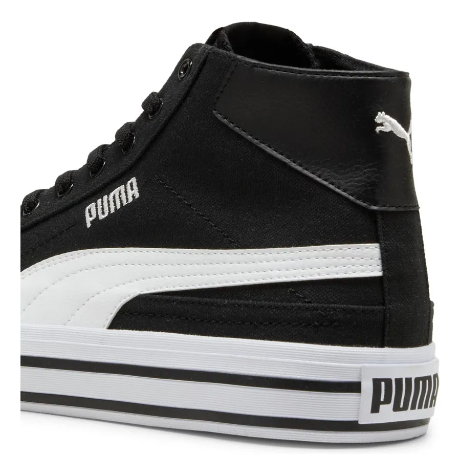 Tenis Puma Caballero Casual Court Classic Vulc Mid 1140071 — imagen 15