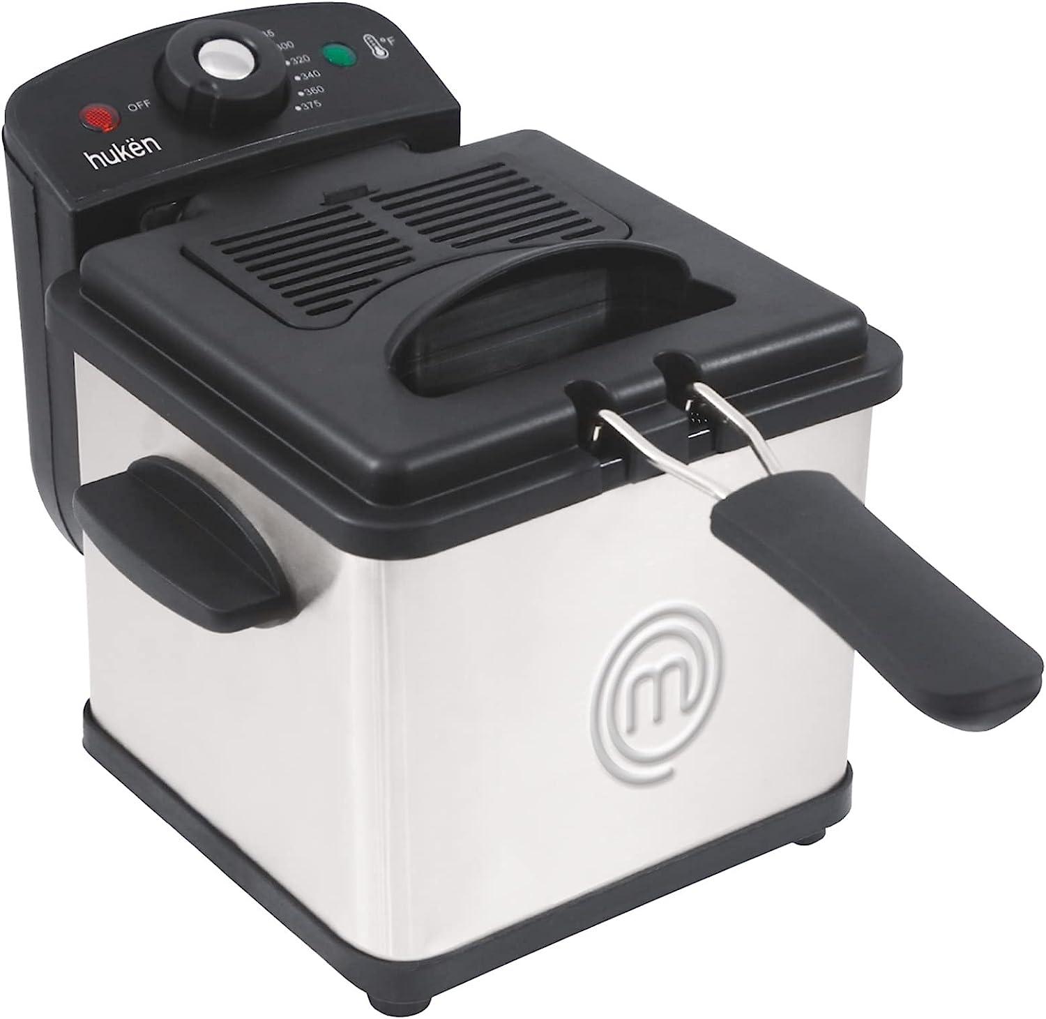 FREIDORA DE ACEITE MASTERCHEF MK-DF-1SS 1.5 LT ACERO INOX — imagen 2