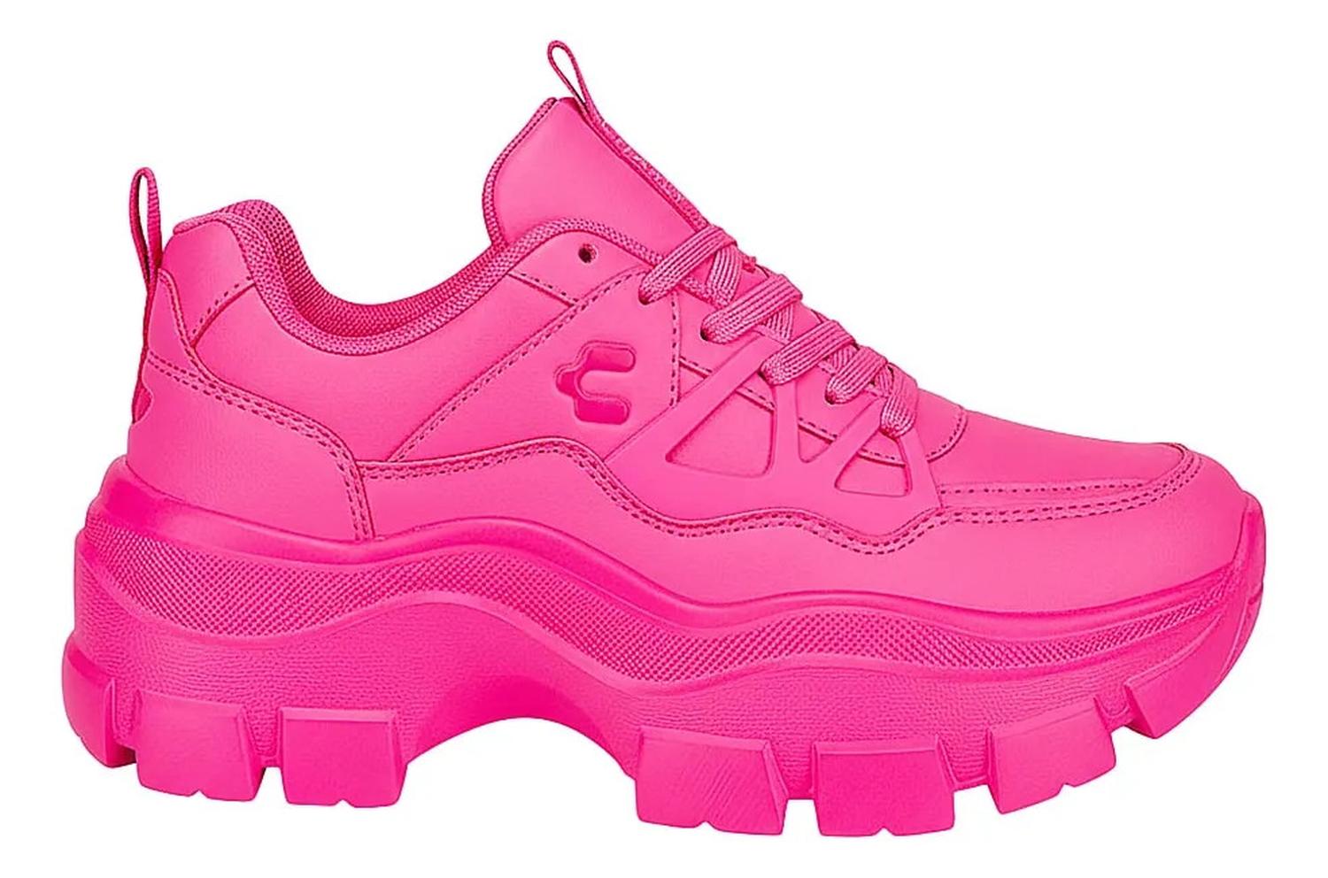 Tenis Charly Dama Chunky Amazona Lit Monocolor 1310330 — imagen 6