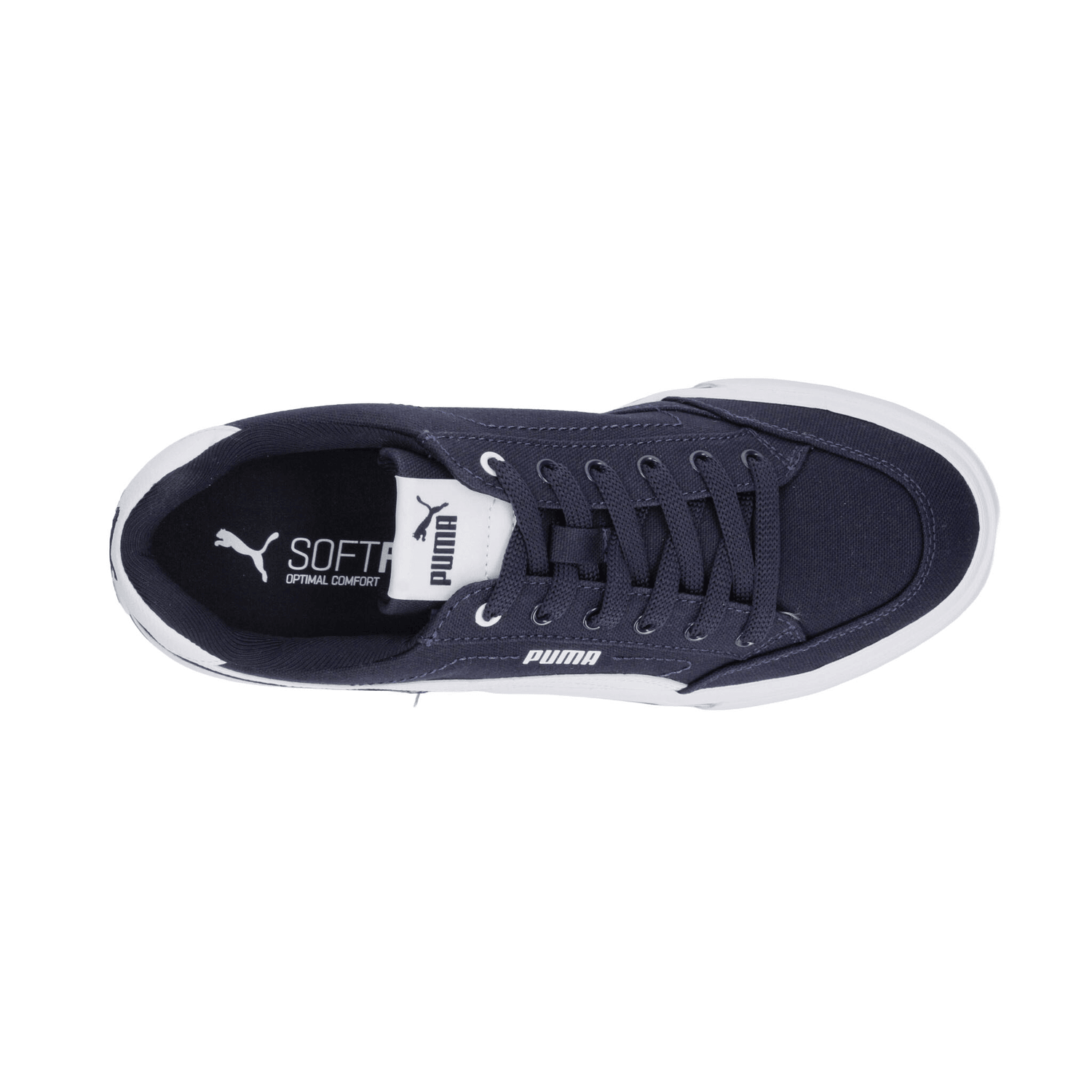 Tenis Puma Court Classic Vulc Hombre Azul Casual Caballero — imagen 9