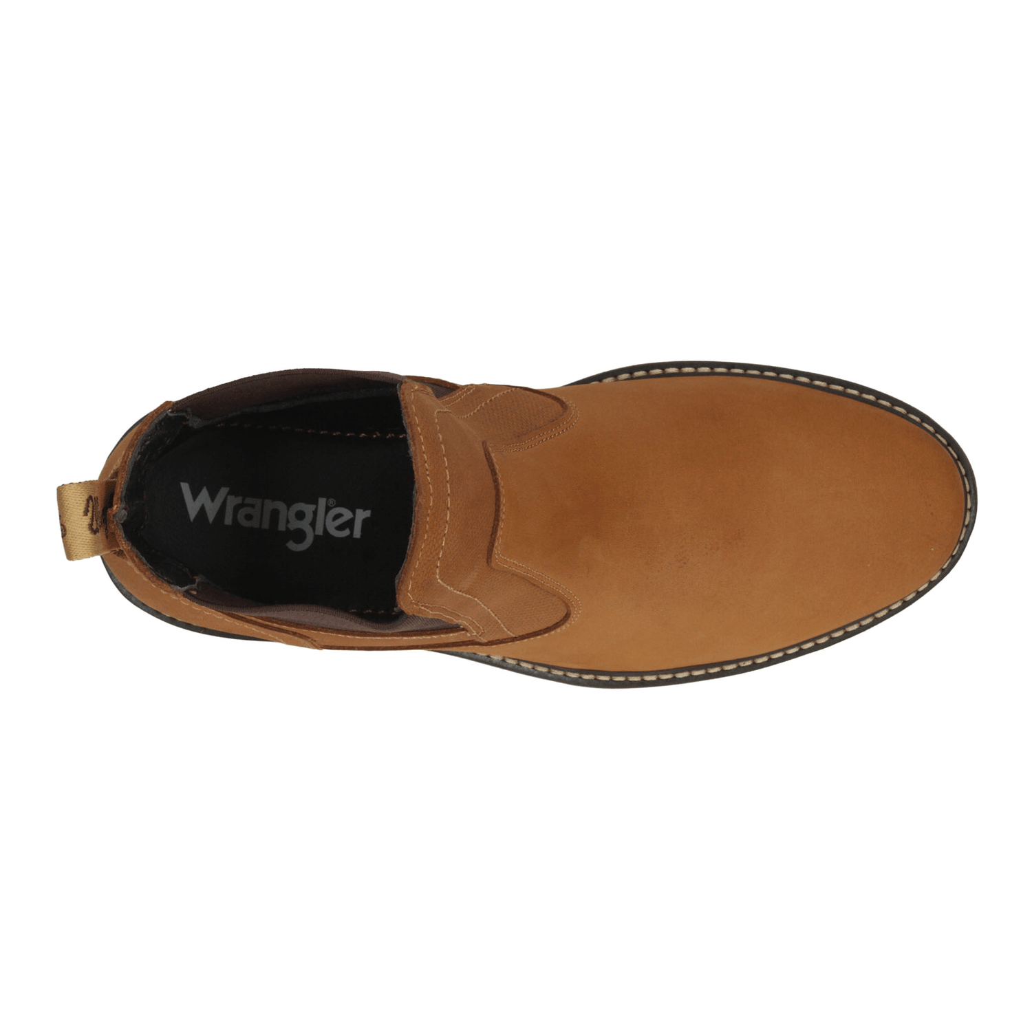 Bota Wrangler Hombre Camel Casual Slip On Caballero — imagen 9