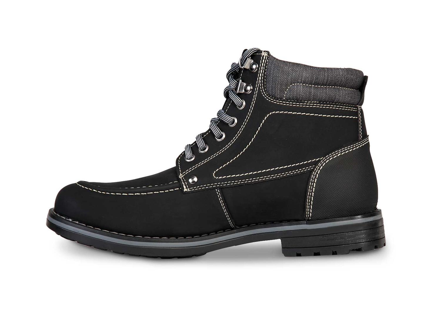 Bota hombre botin biker vaquera casual WORKLAND 89727 Negro — imagen 6