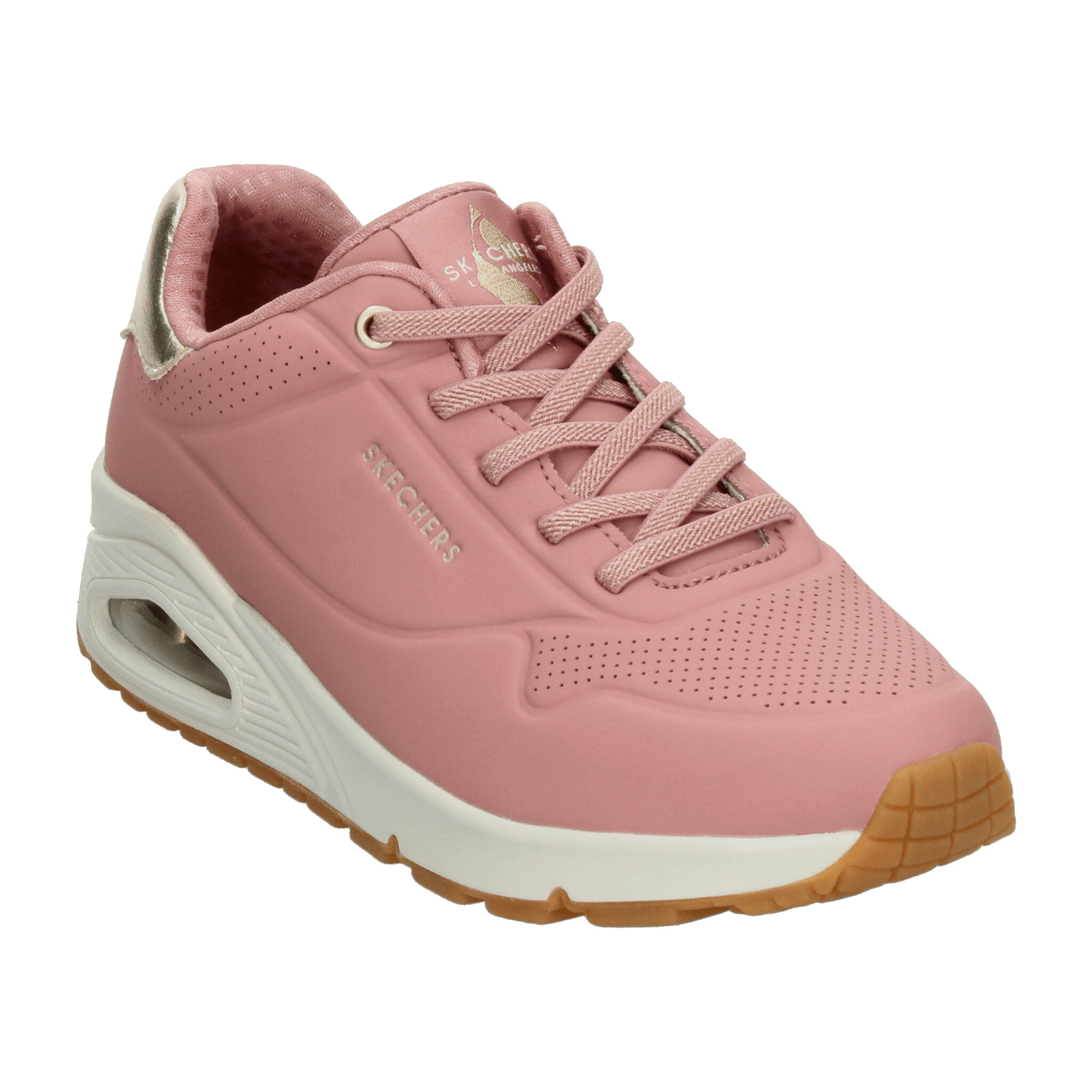 Tenis Skechers Dama Rosa Casual Para Mujer — imagen 4