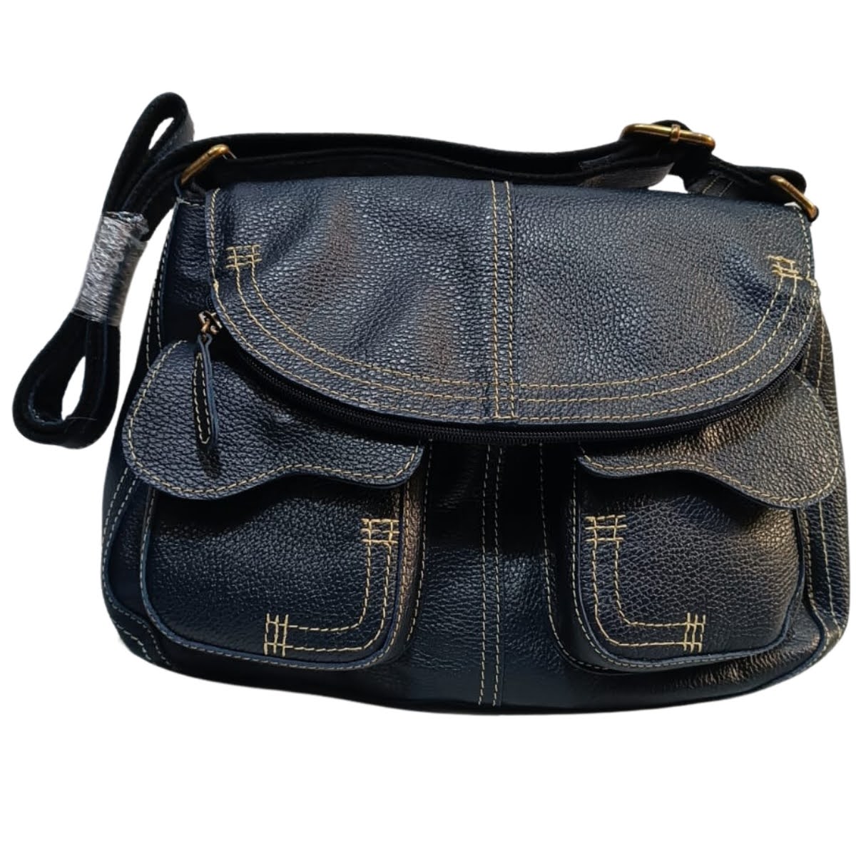 Mariconera De Piel Original Flotter Para Mujer Maya — imagen 16