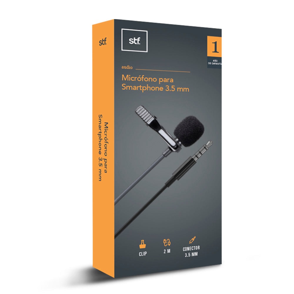 Micrófono STF 3.5mm con clip para celular — imagen 6