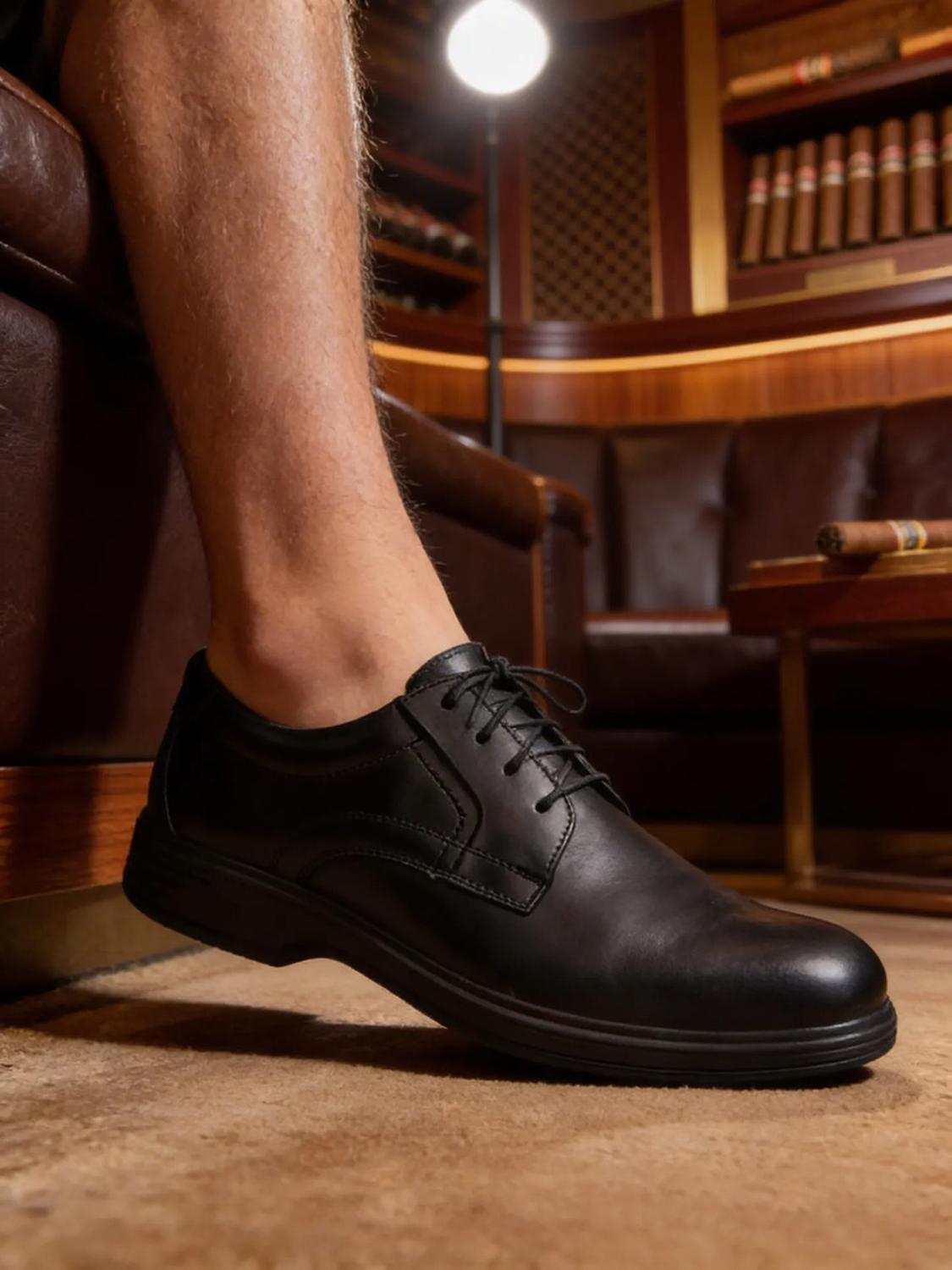 Zapato Flexi Caballero Casual De Piel Derby 180166 — imagen 1