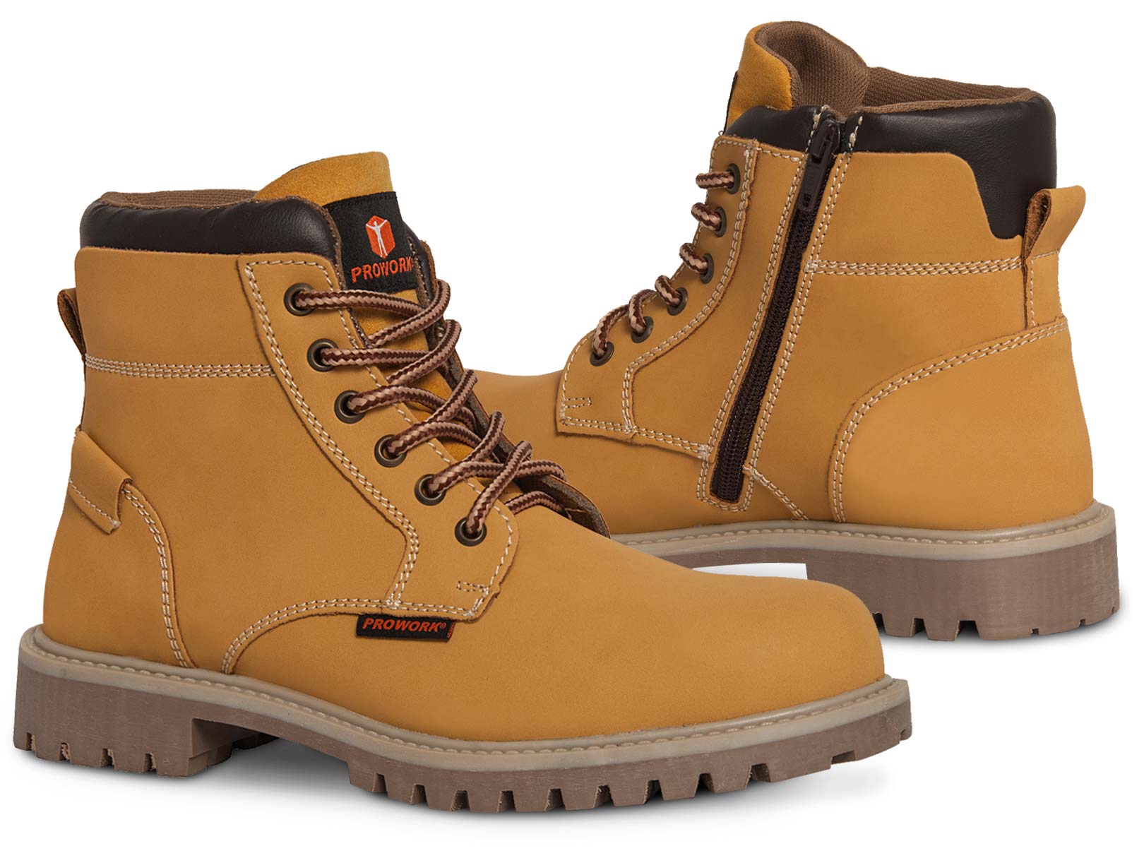 Bota hombre trabajo botin industrial tactica vaquera P607 — imagen 9