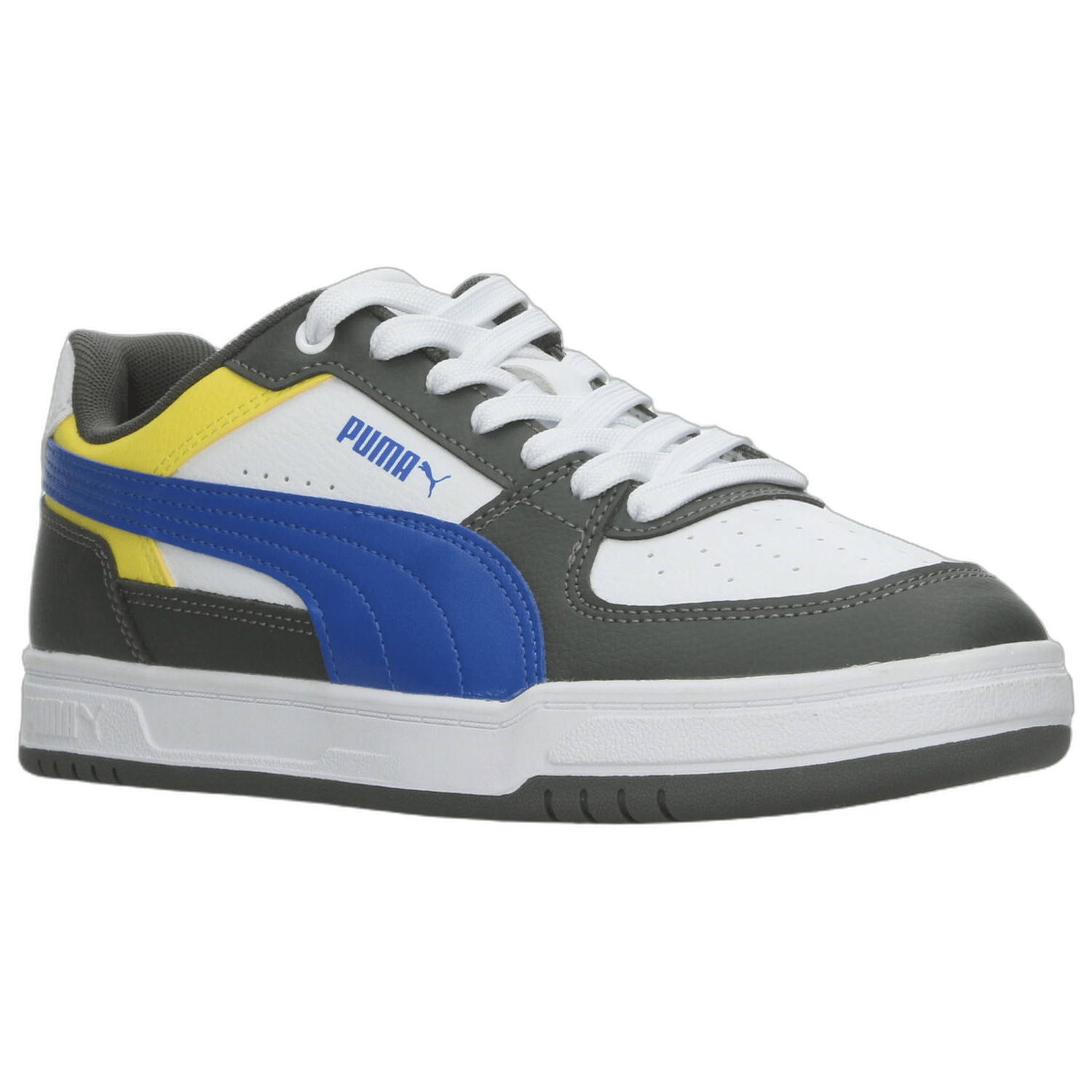 Tenis Niño Puma Caven III Gris Blanco Casual Infantil T22-26 — imagen 3