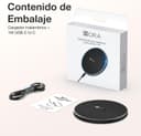 Cargador Inalámbrico 15W 1HORA - Compatible iPhone, Samsung, Xiaomi, AirPods 3rd