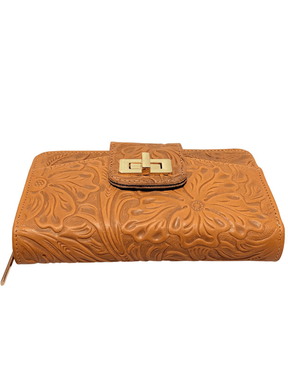 Cartera Billetera Monedero De Dama Piel Legitima Jazmin — imagen 6