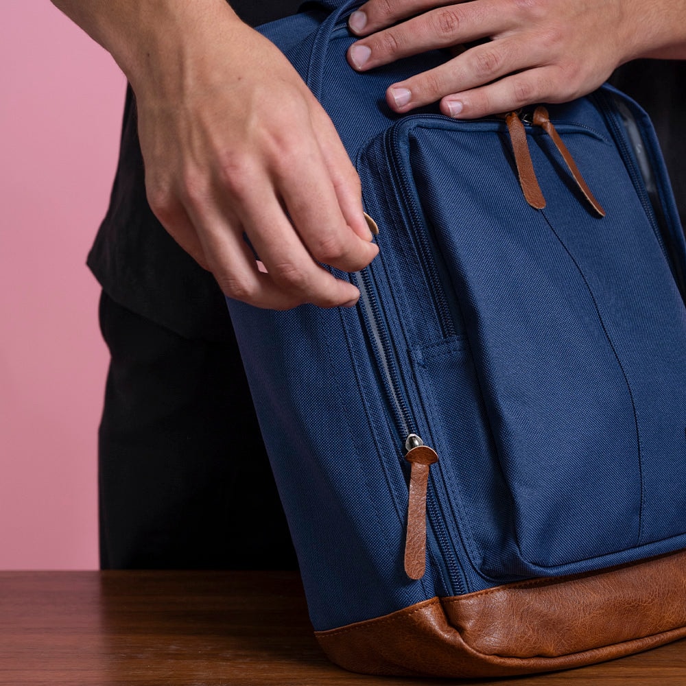 Mochila para laptop CoolCapital Berlin 15" pulgadas Morado — imagen 14