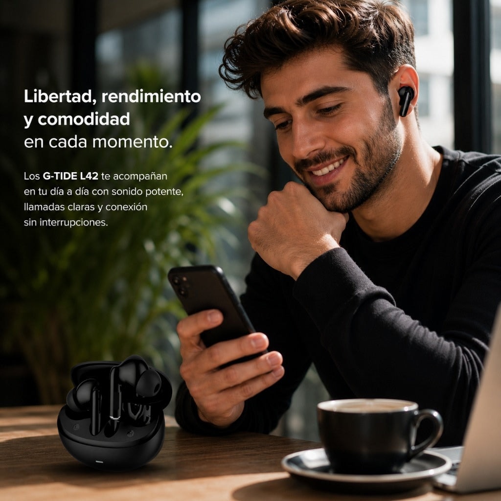 SMARTWATCH WATCH 5 ACTIVE (NEGRA) + AUDIFONOS G-TIDE L42 (NEGRO) + POWER BANCK G-TIDE P1 (NEGRA) — imagen 10