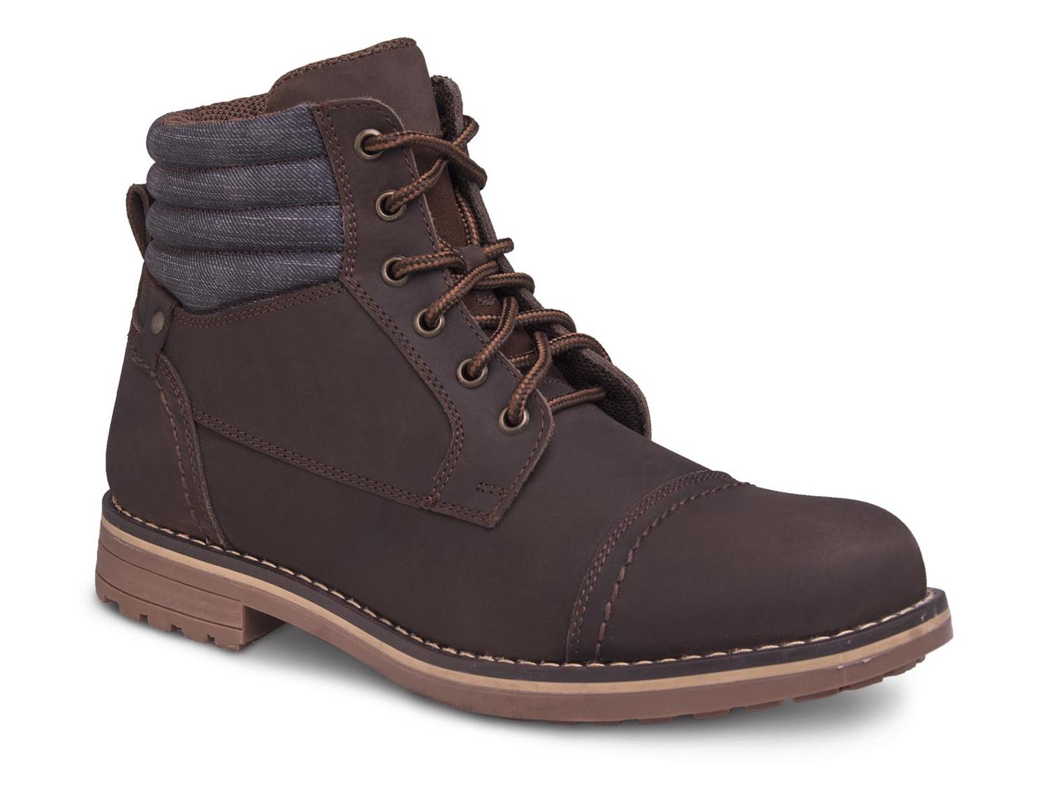 Bota hombre botin caballero casual WORKLAND 89733 Café — imagen 1