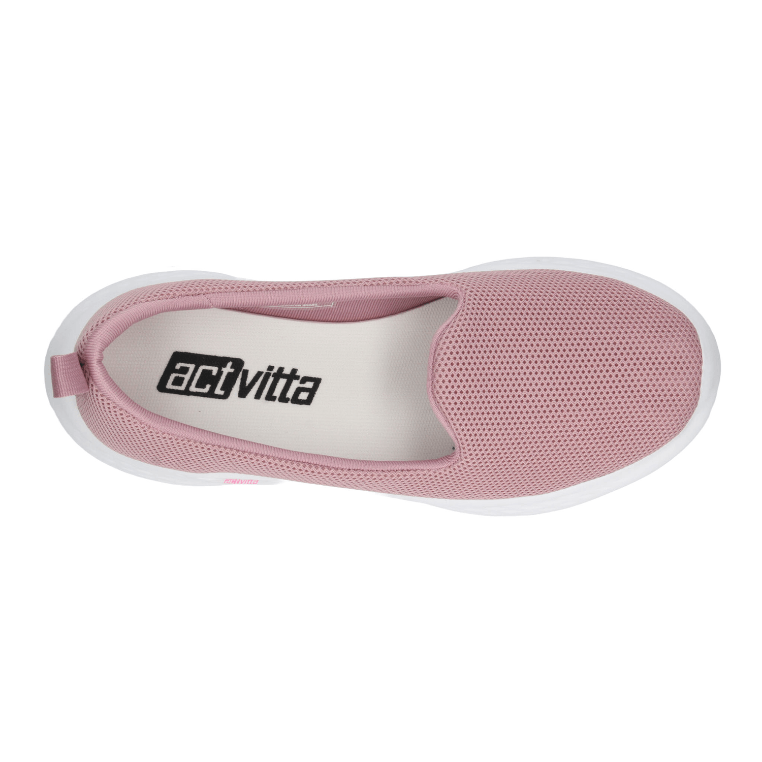 Tenis Actvitta Dama Deportivo Confort Slip On Rosa Mujer — imagen 8