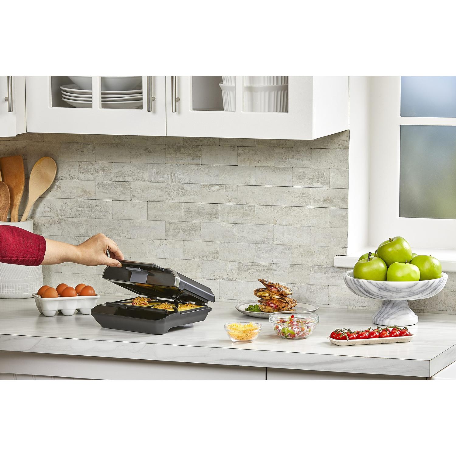 Sandwichera Black+Decker SM602F 750 W para 2 Sandwiches — imagen 8
