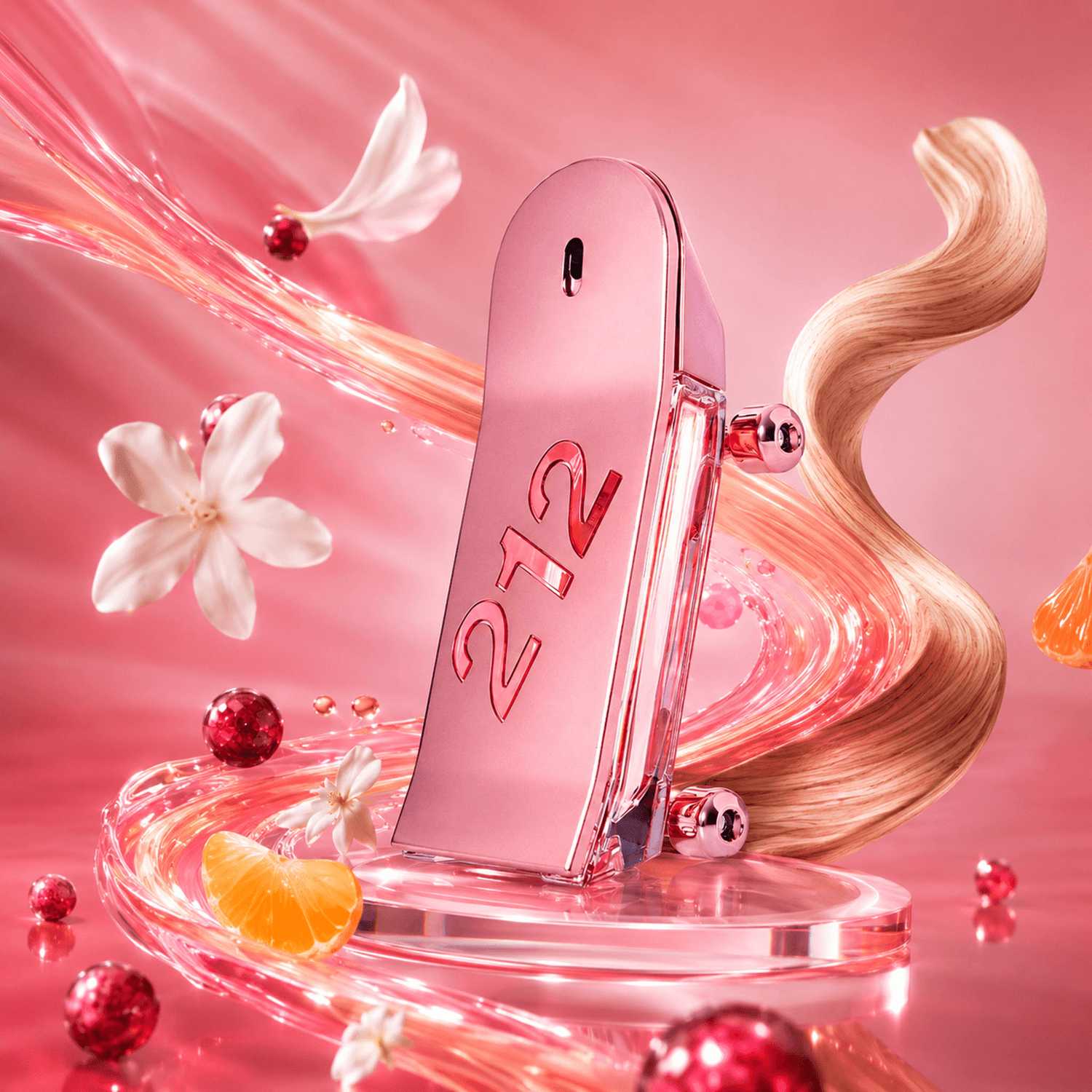 Perfume Dama Carolina Herrera 212 Heroes 80ml Mujer — imagen 4