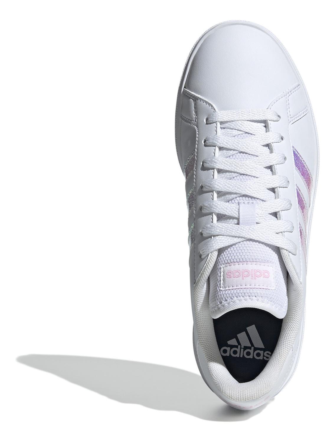 Tenis adidas Grand Court Base 2.0 Dama Casual Blanco Mujer — imagen 7