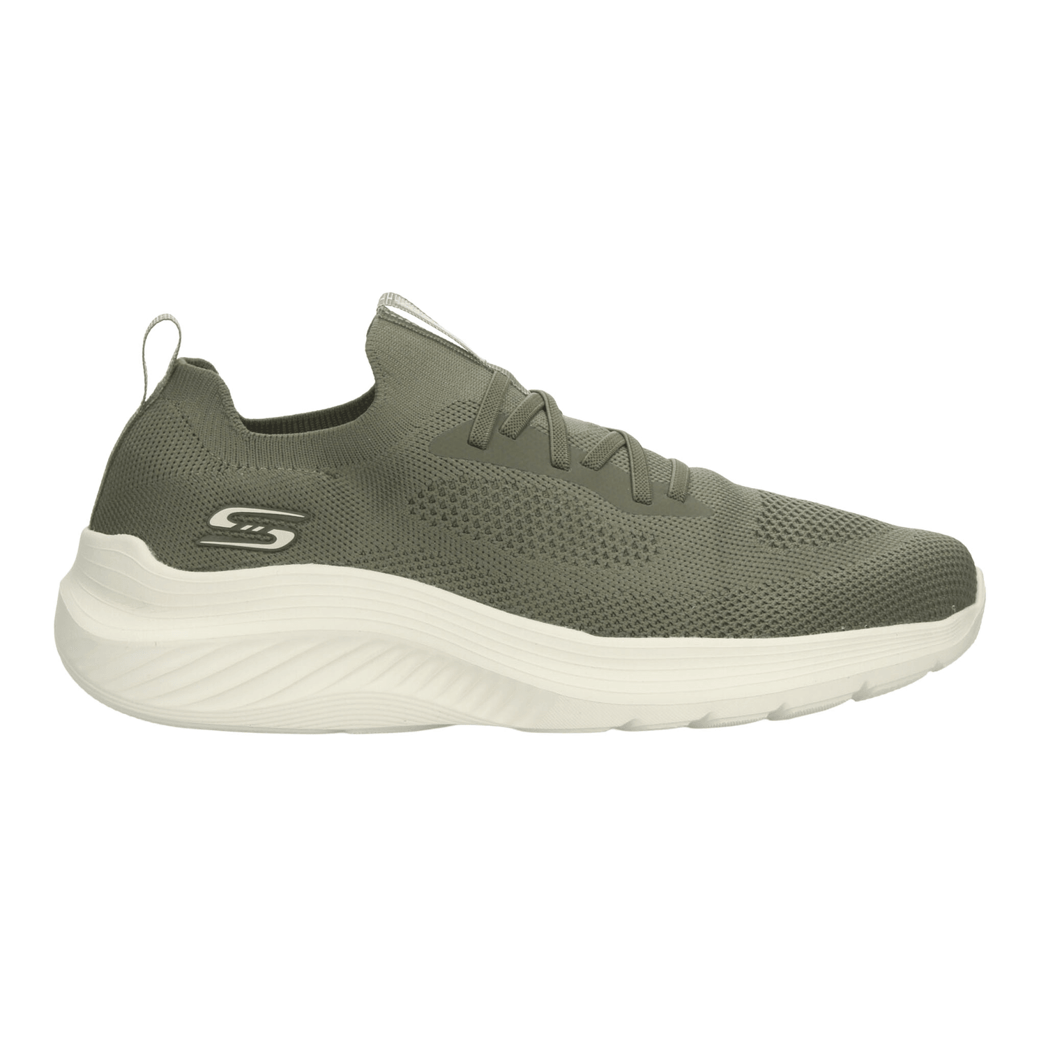 Tenis Hombre Skechers Olivo Deportivo Slip On Caballero — imagen 2