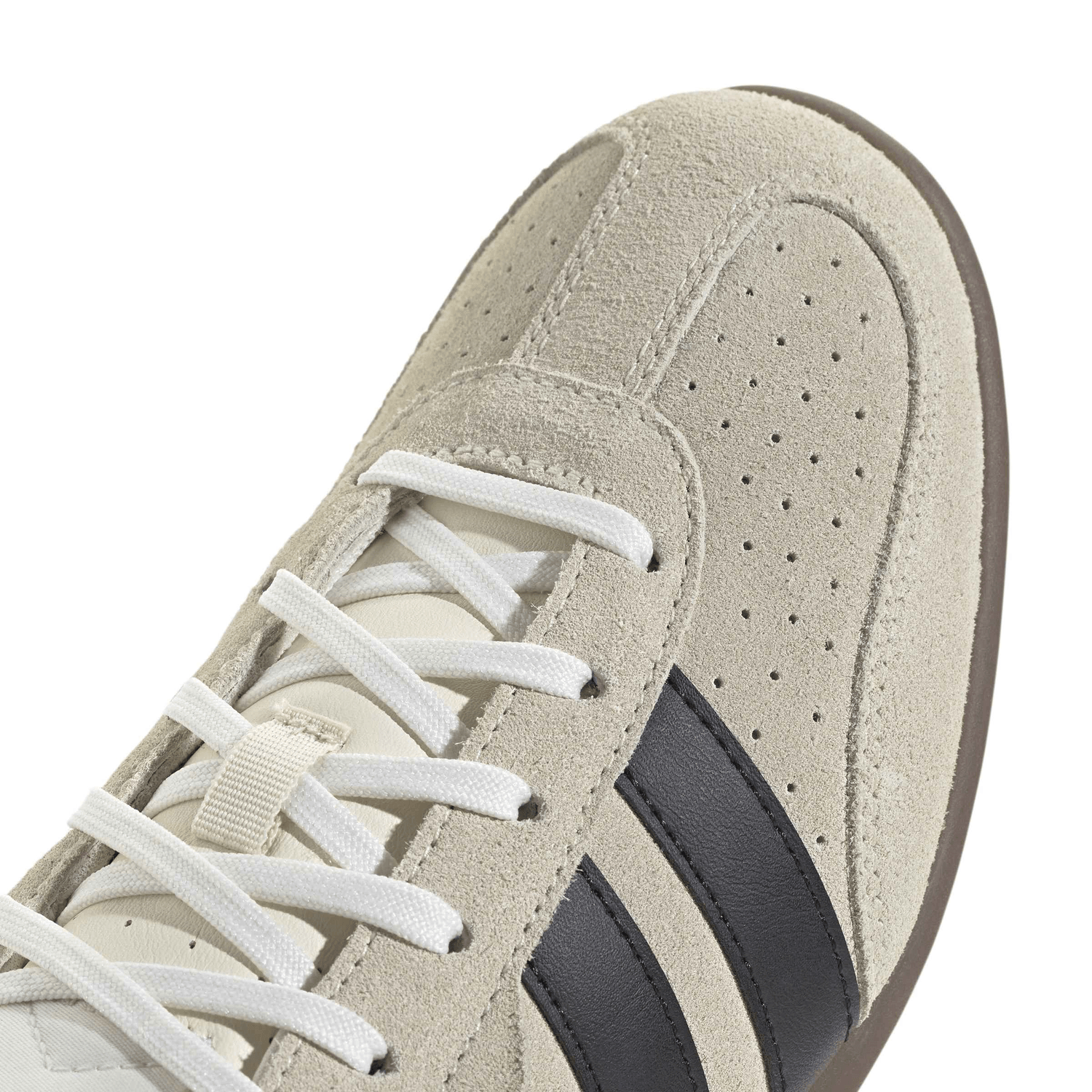 Tenis Adidas Barreda Lo Dama Beige Casual Cintas Mujer — imagen 6