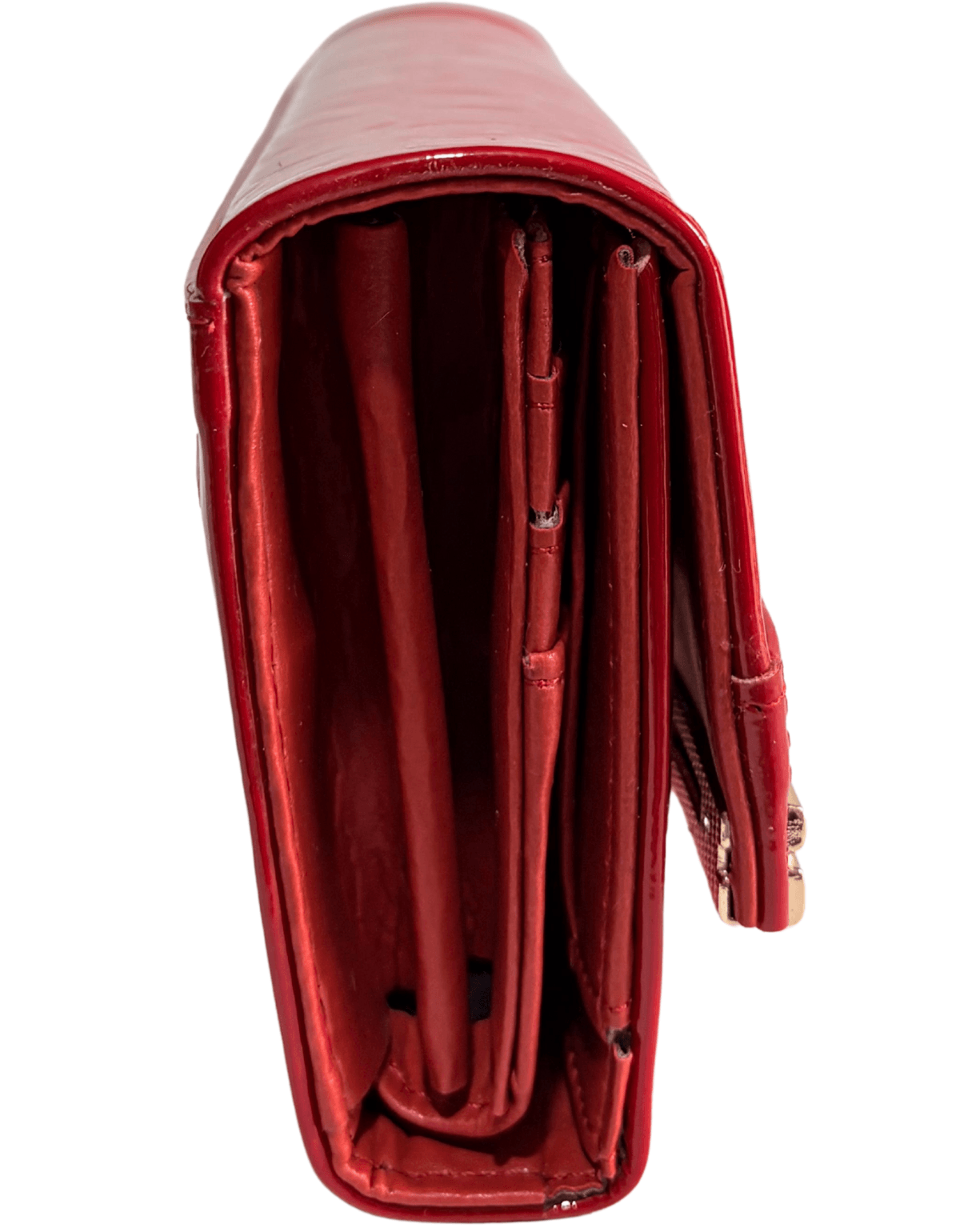 Cartera Alicia Filo Piel Legitima Charol — imagen 7