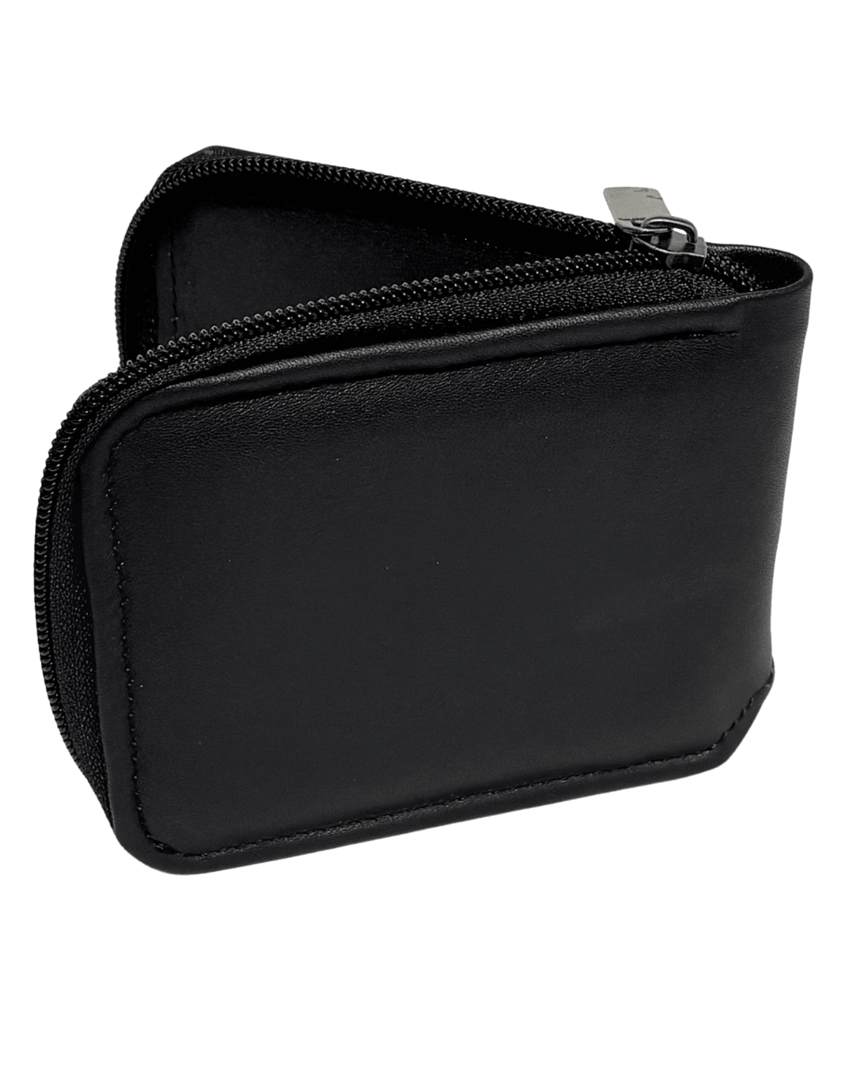 Cartera De 1 Cierre Caballero Piel Legitima Original — imagen 18