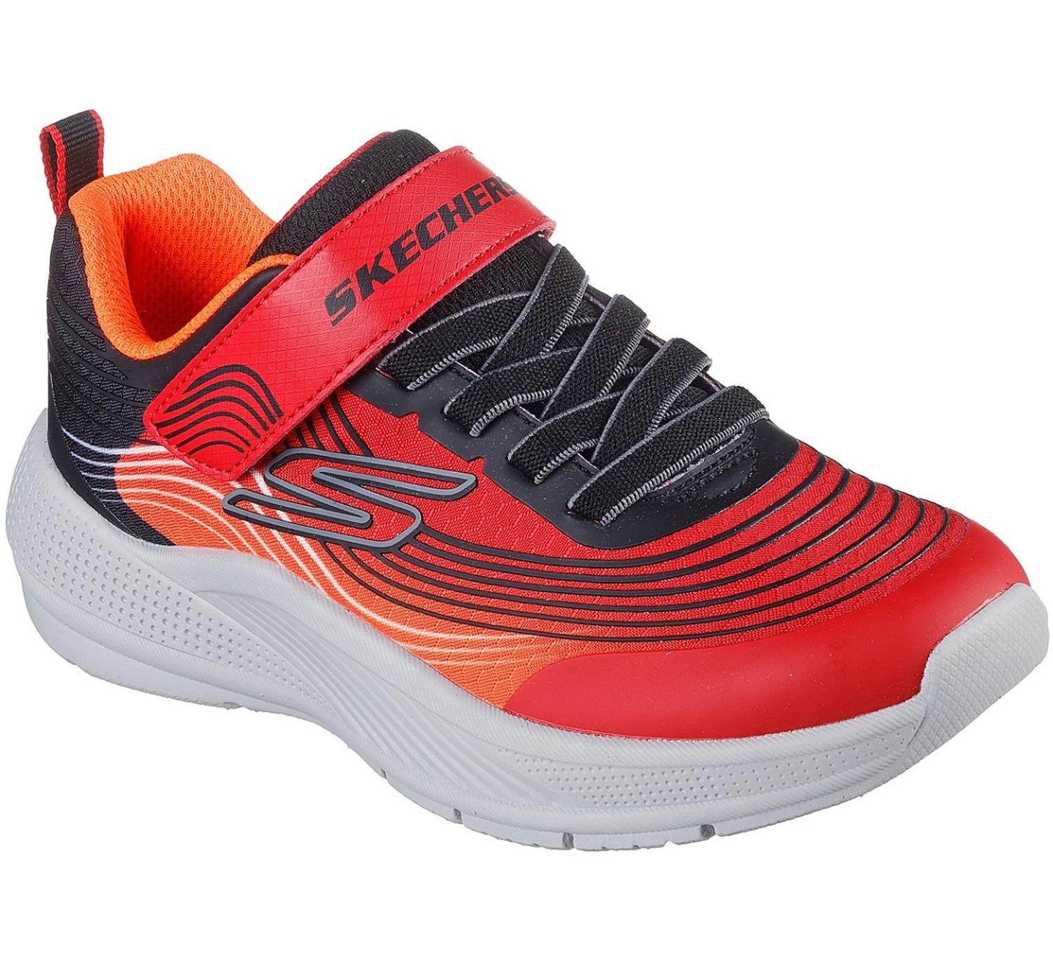 Tenis Skechers Microspec Advance para Niños 17 A 21. 403926LRDBK — imagen 3