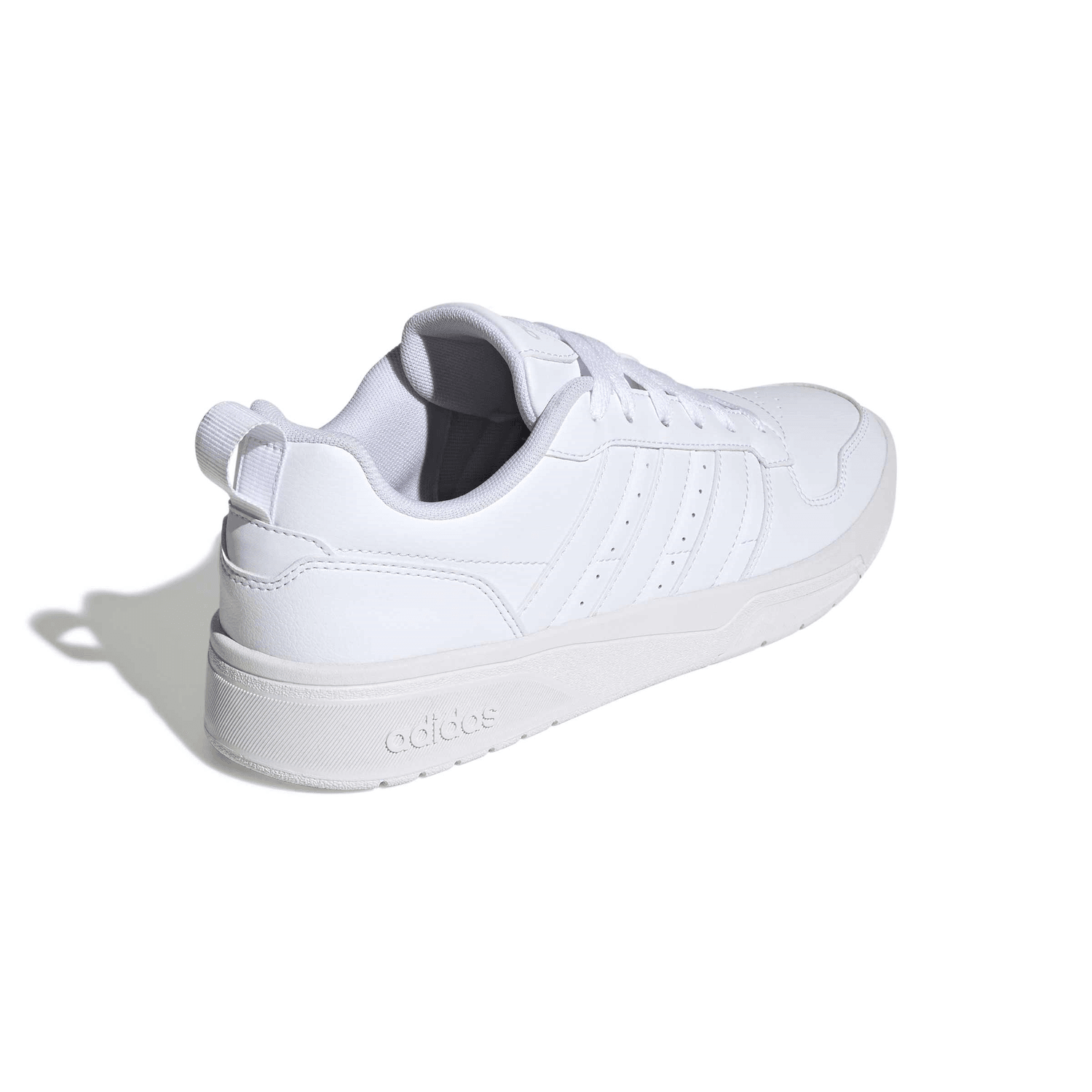 Tenis Adidas Courtwave Hombre Blanco Casual Escolar Cintas Caballero — imagen 4