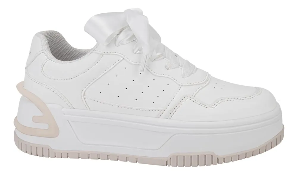 Tenis Next & Co Dama Plataforma Basico Liston 1251006 — imagen 19
