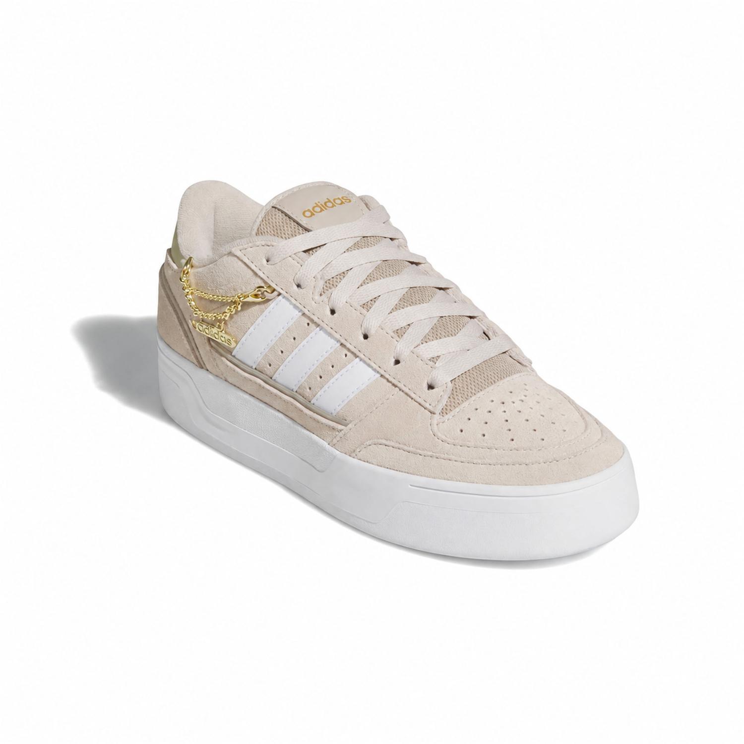 Tenis Adidas Break Start Bold W Dama Casual Beige Mujer — imagen 2