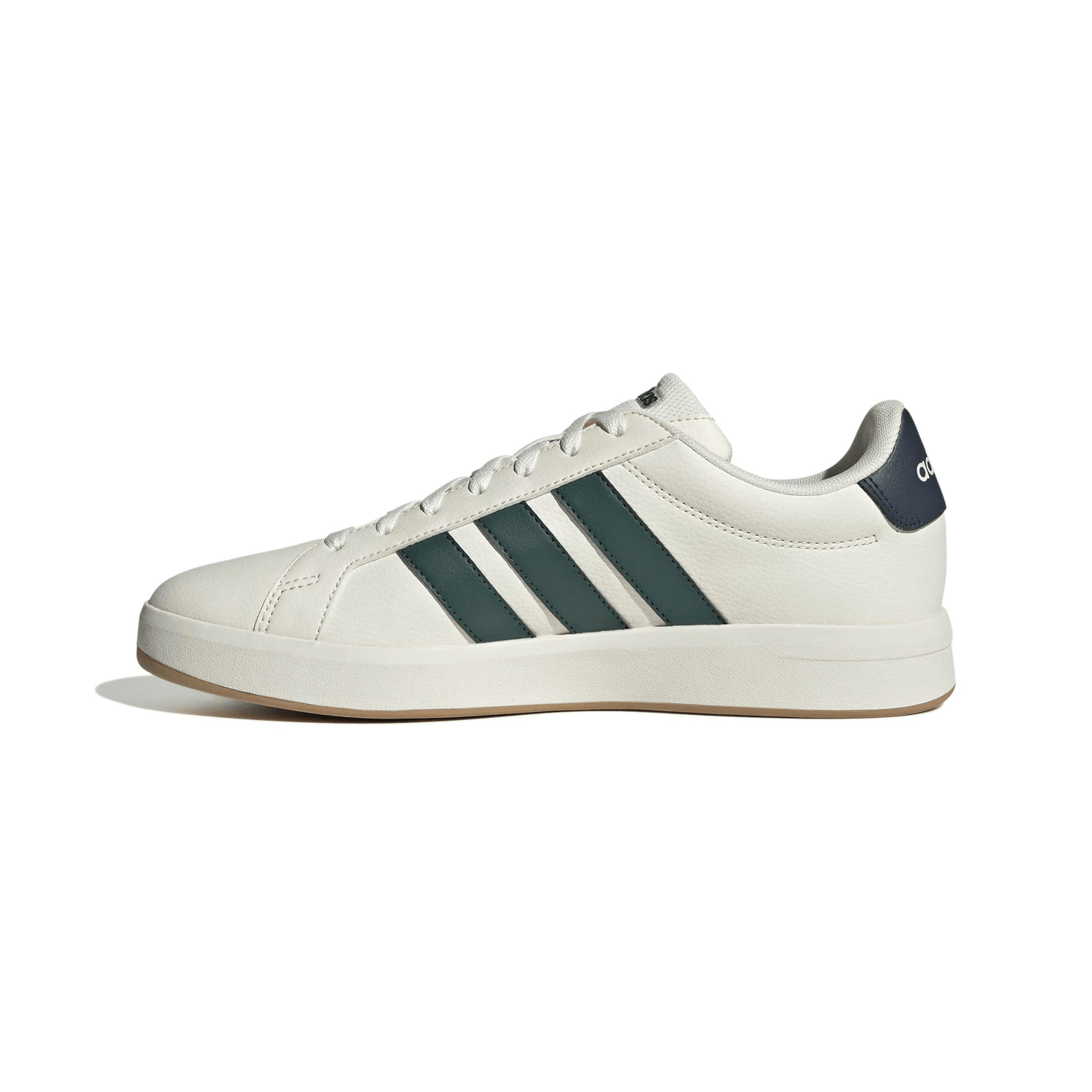 Tenis Adidas Grand Court Base 3.0 Hombre Casual Blanco Caballero — imagen 4