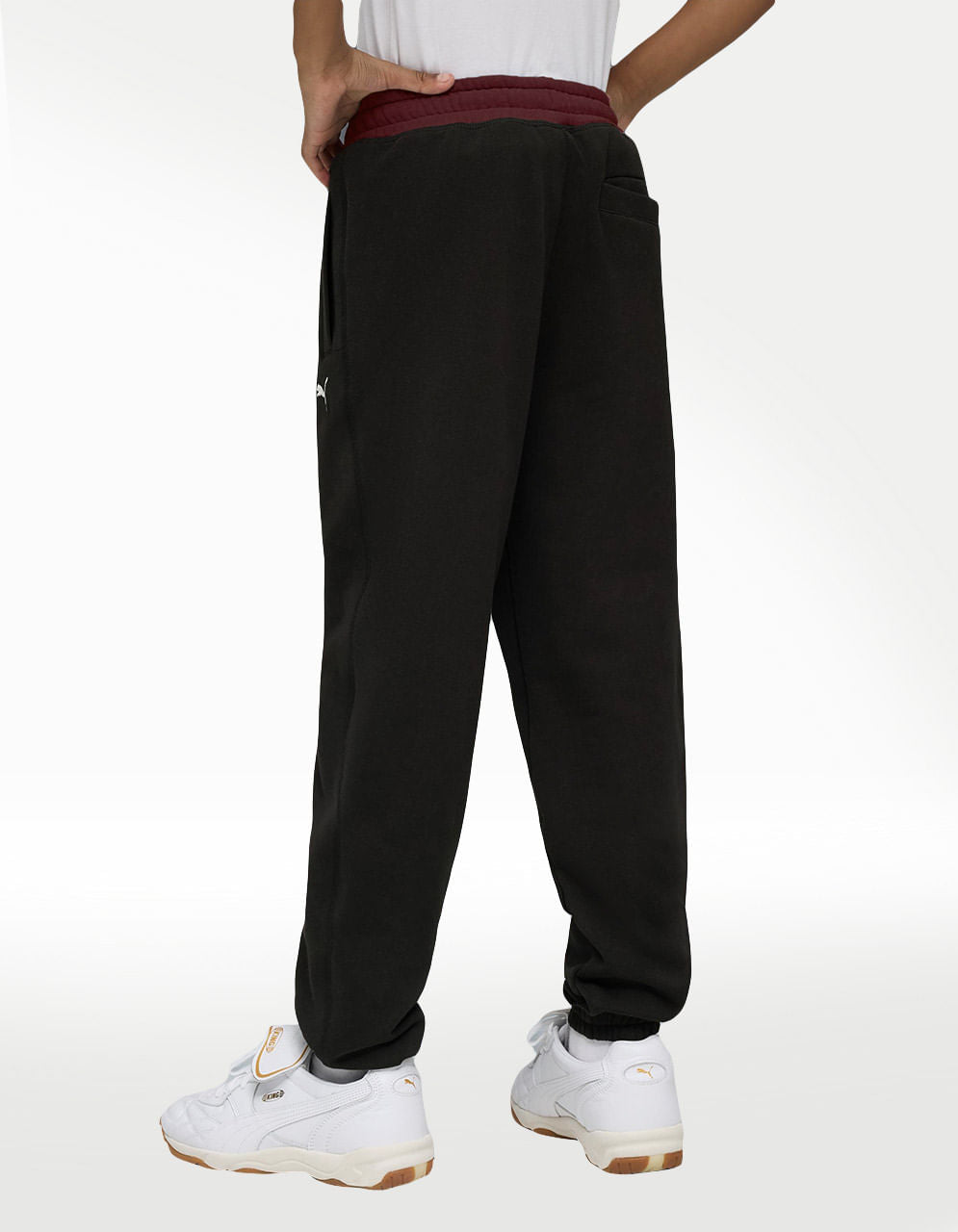 Pants Puma Wardrobe Ess Go Together Negro - Niño — imagen 3