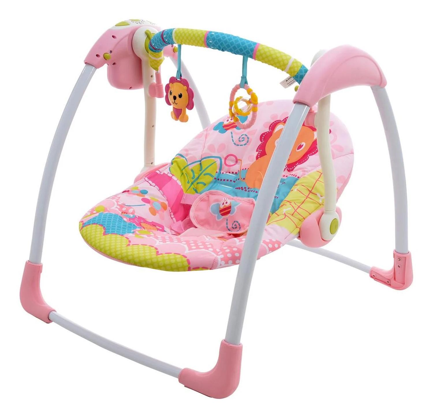 SILLA MECEDORA COLUMPIO PARA BEBE PRINSEL ANIMALITOS 8515 — imagen 1