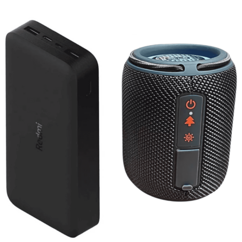 Xiaomi Redmi Power Bank 20000mah + Bocina Bluetooth Portátil G-Tide SV30 — imagen 2