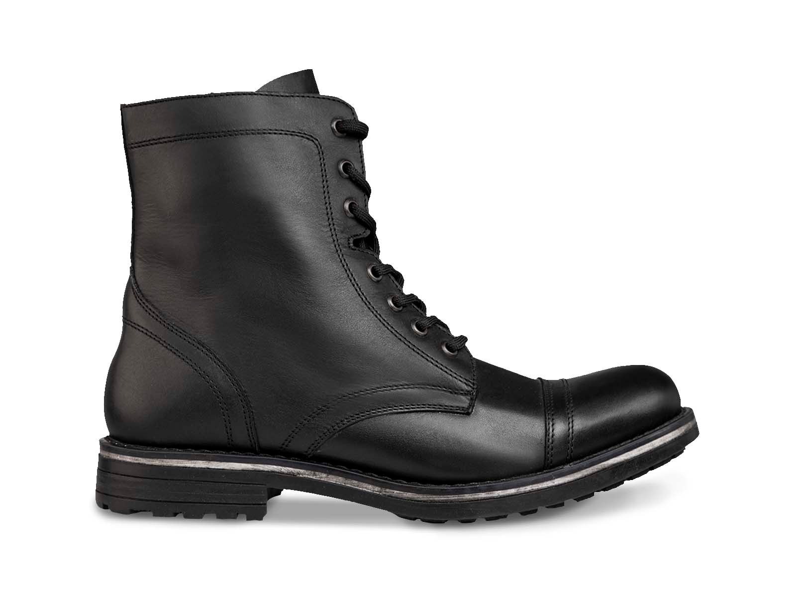Bota hombre casual botín chelsea biker Workland 89725 negro — imagen 7