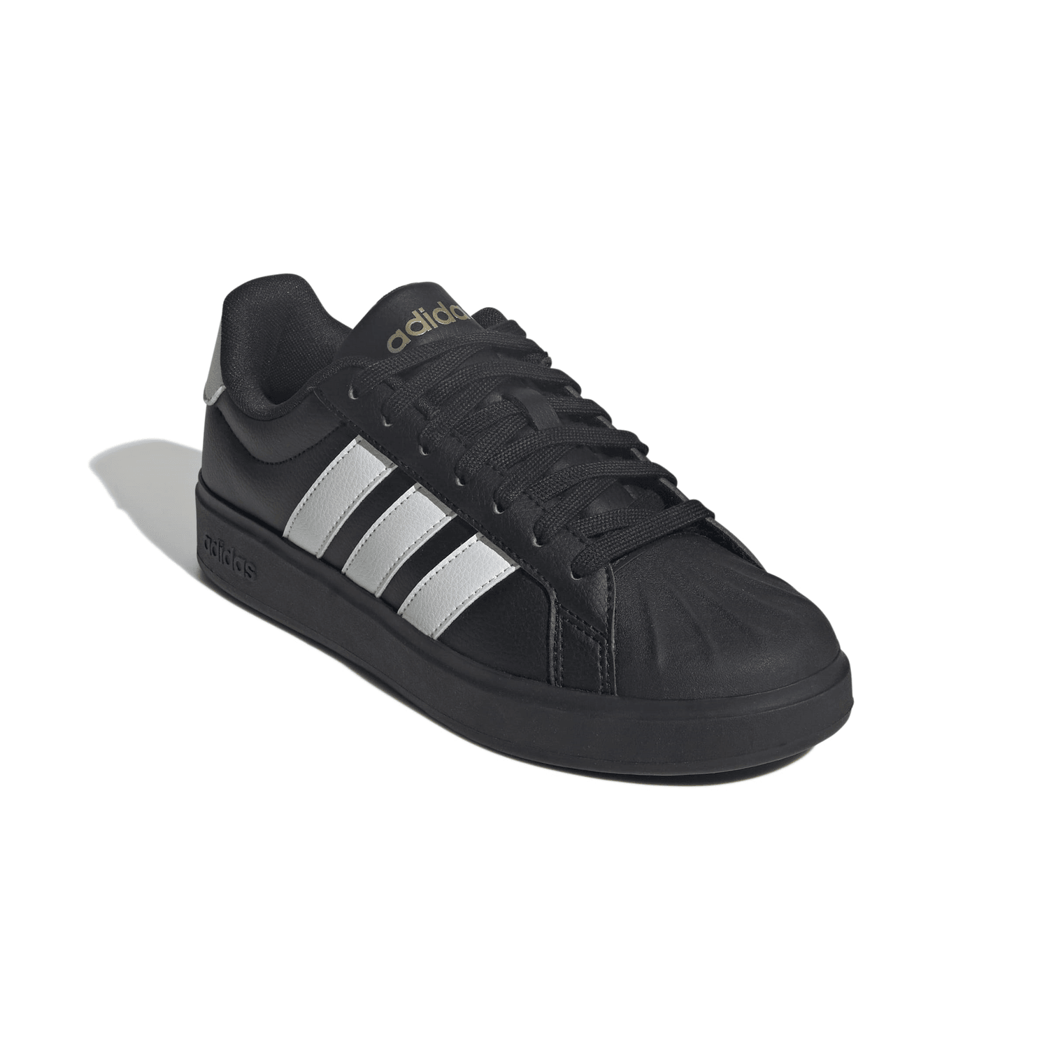 Tenis Adidas Streettalk Dama Casual Cómodo Cinta Negro Mujer — imagen 3