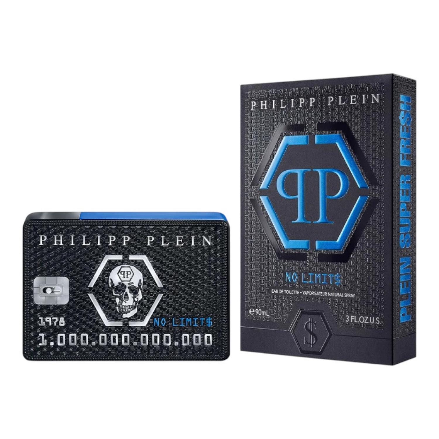 PHILLIPP PLEIN NO LIMITS SUPER FRESH EDT 90 ML — imagen 3