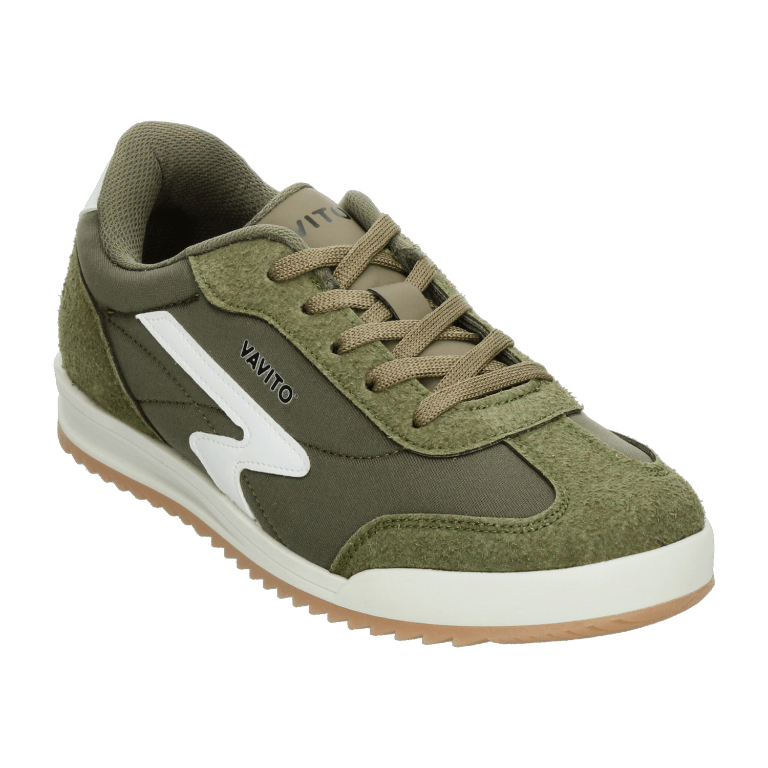 Tenis Vavito Hombre Casual Diario Cintas Ajustables Cómodo Verde Caballero — imagen 4