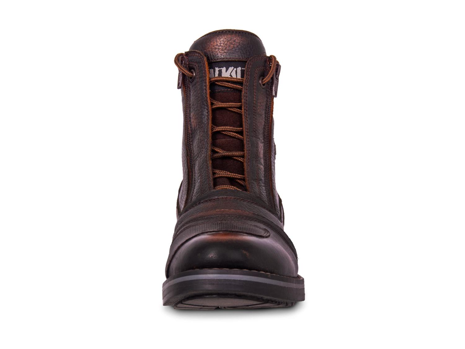Bota Hombre Moto Biker Casual Workland 89501 Miel Brush — imagen 4