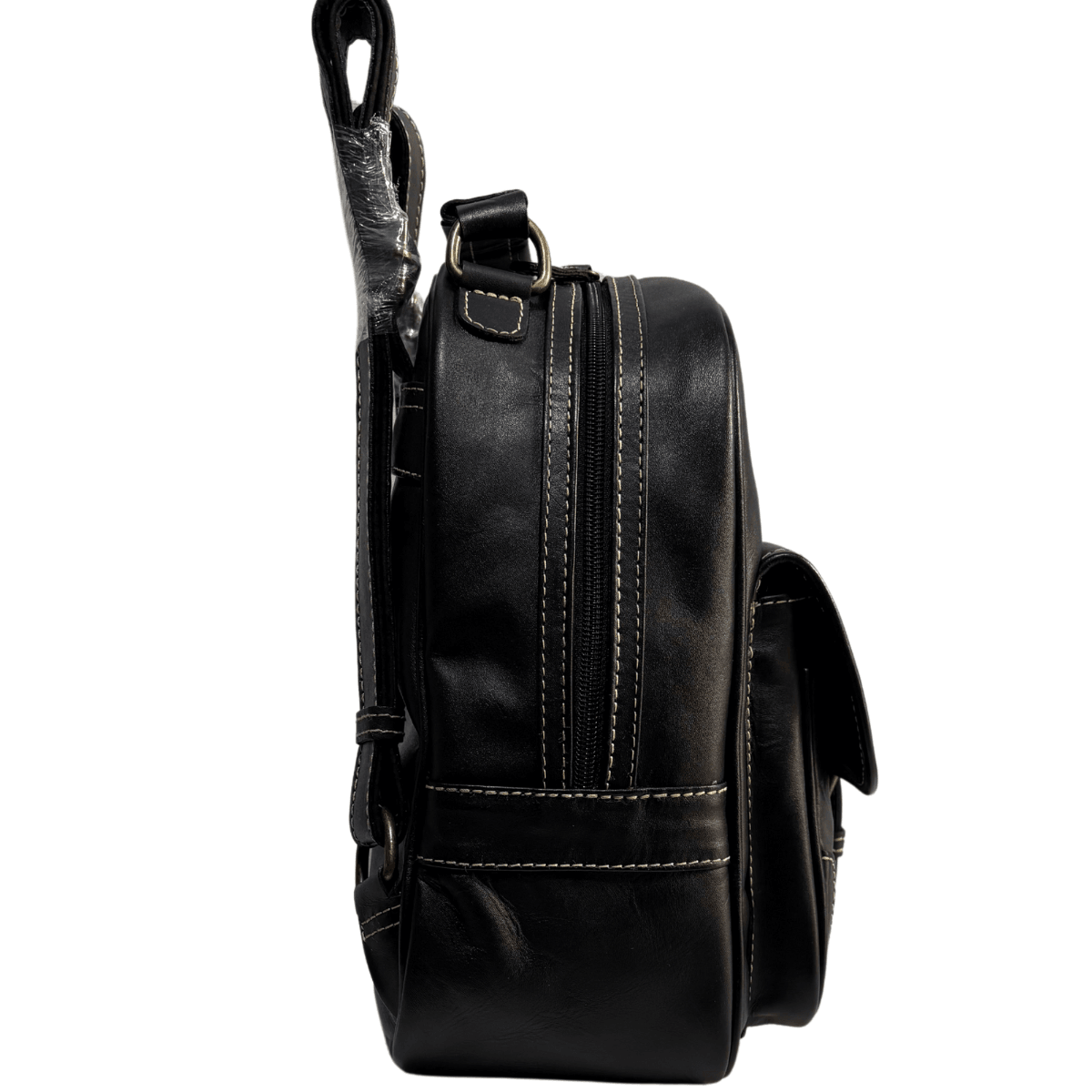 Mochila de Piel Legitima para dama bp08 resistente — imagen 6