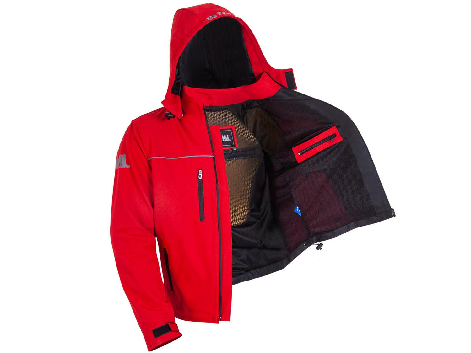 Chamarra Moto Hombre Impermeable Biker Protecciones Wkl 42R — imagen 6
