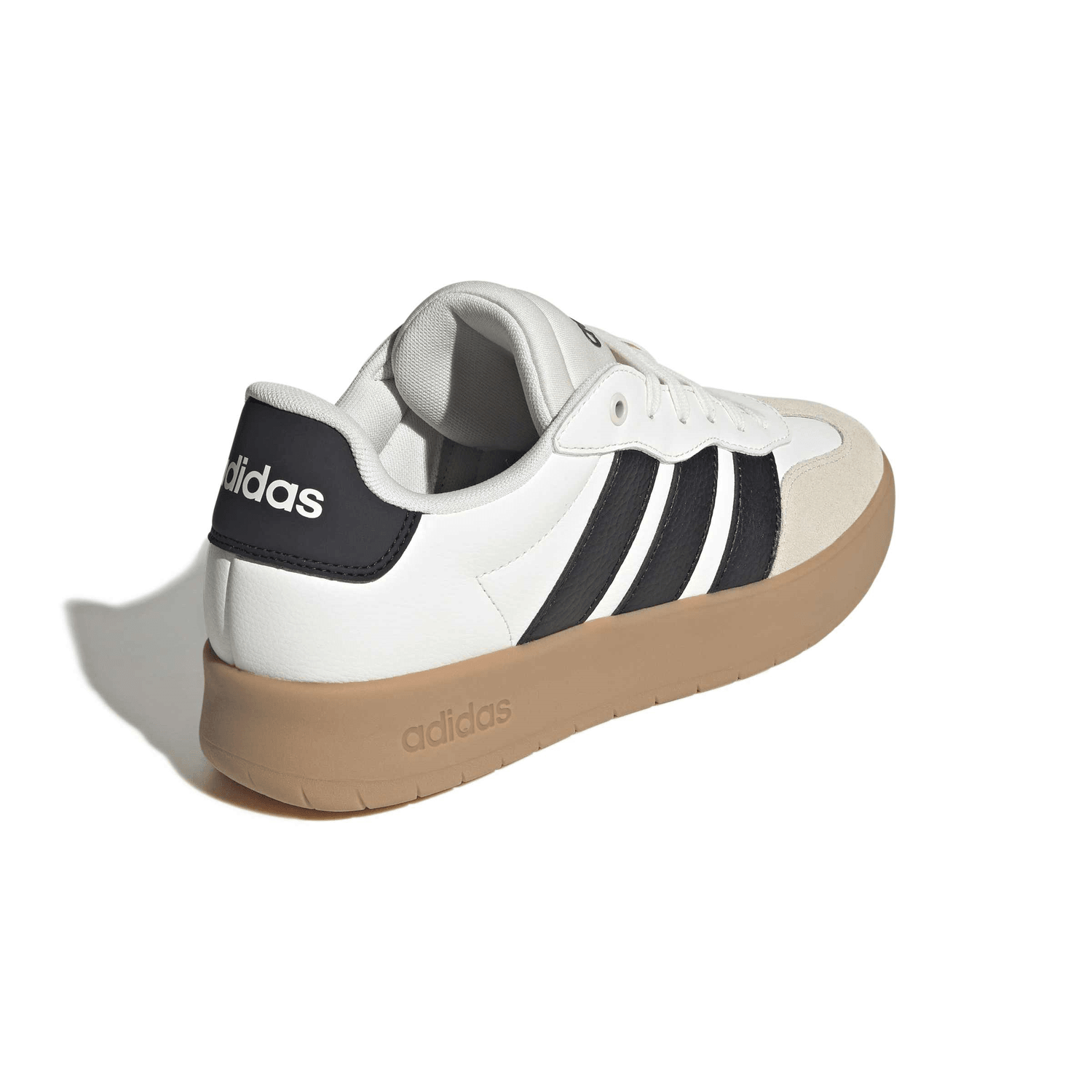 Tenis Adidas Barreda Dama Casual Cómodo Cintas Blanco Mujer — imagen 3