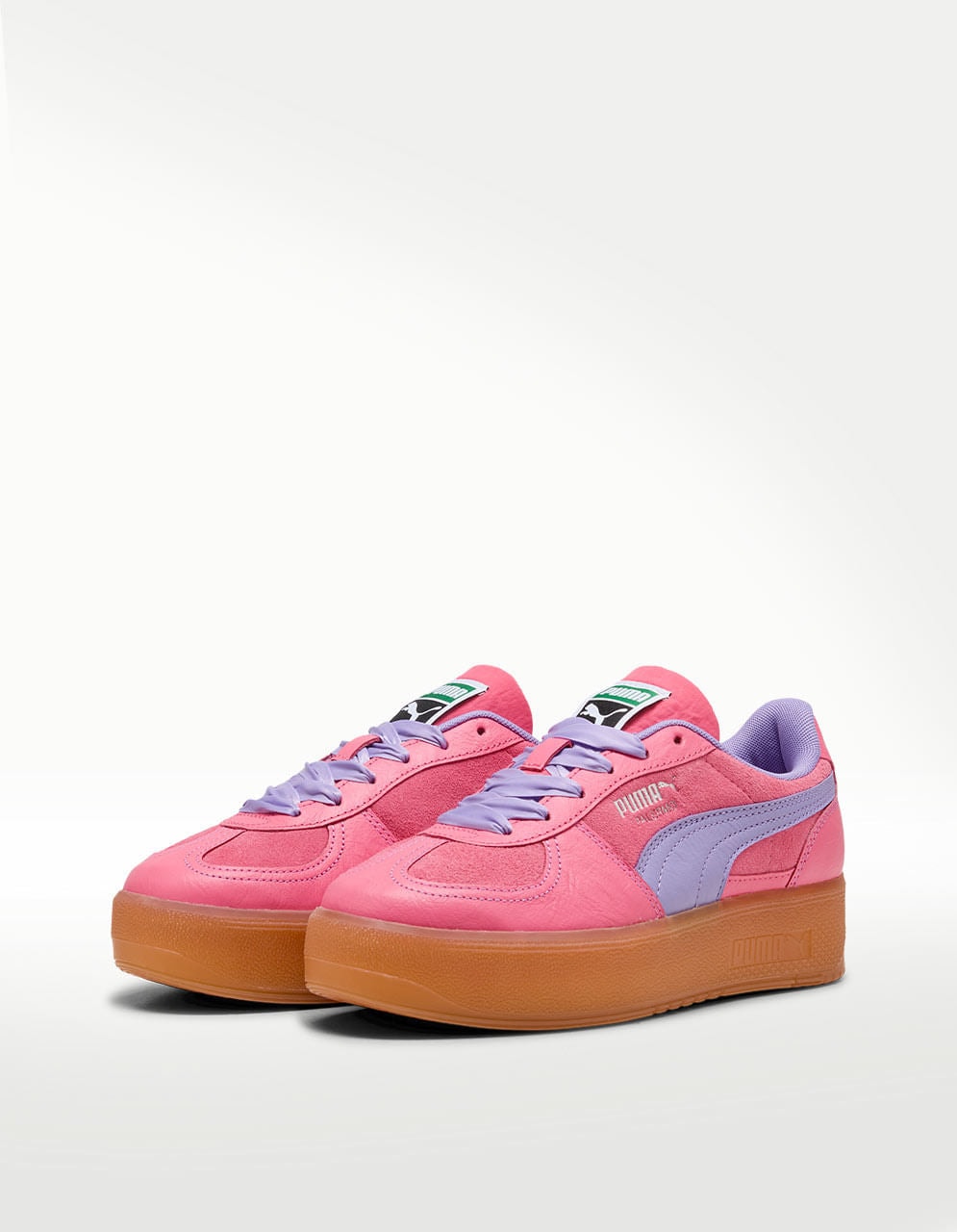 Tenis Puma Palermo Elevata CF Rosa - Mujer — imagen 6