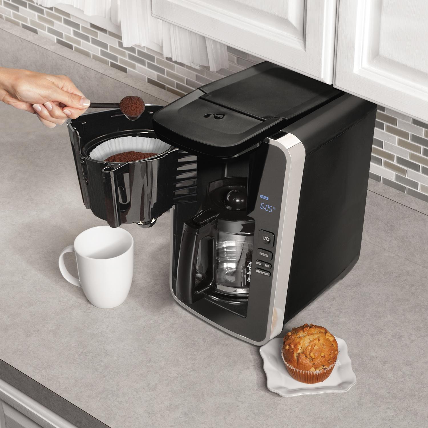 CAFETERA HAMILTON BEACH 46321 PROGRAMABLE 12 TAZAS — imagen 6