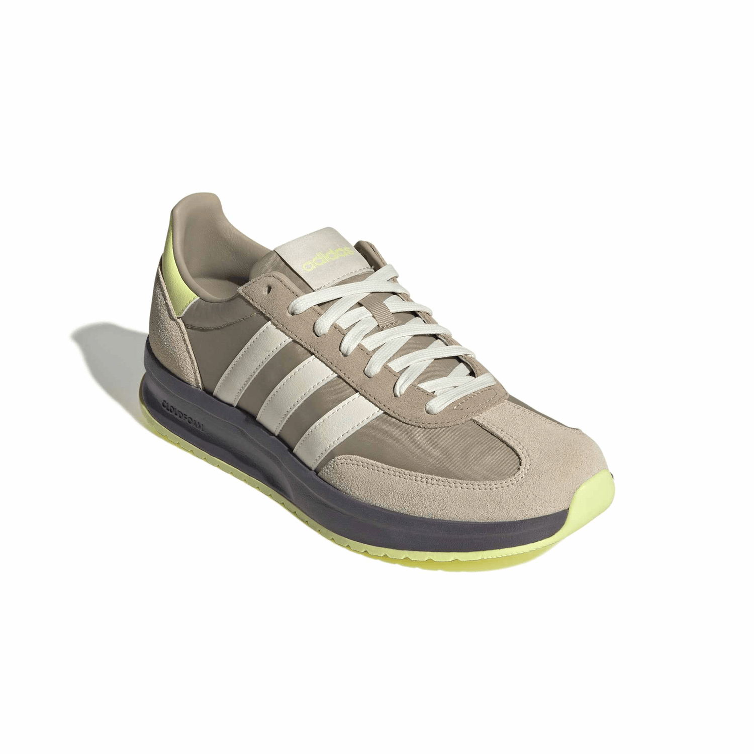 Tenis Adidas Run 72 Hombre Café Casual Cintas Caballero — imagen 3