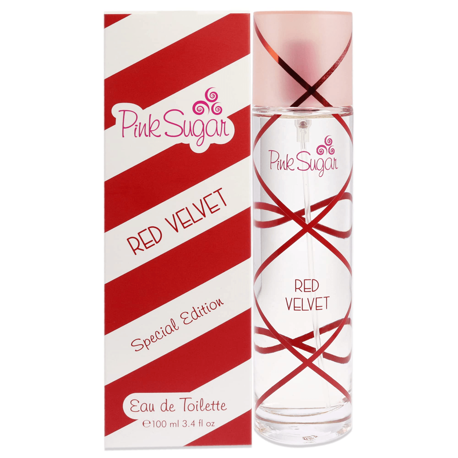 AQUOLINA PINK SUGAR RED VELVET EDT 100 ML DAMA — imagen 2